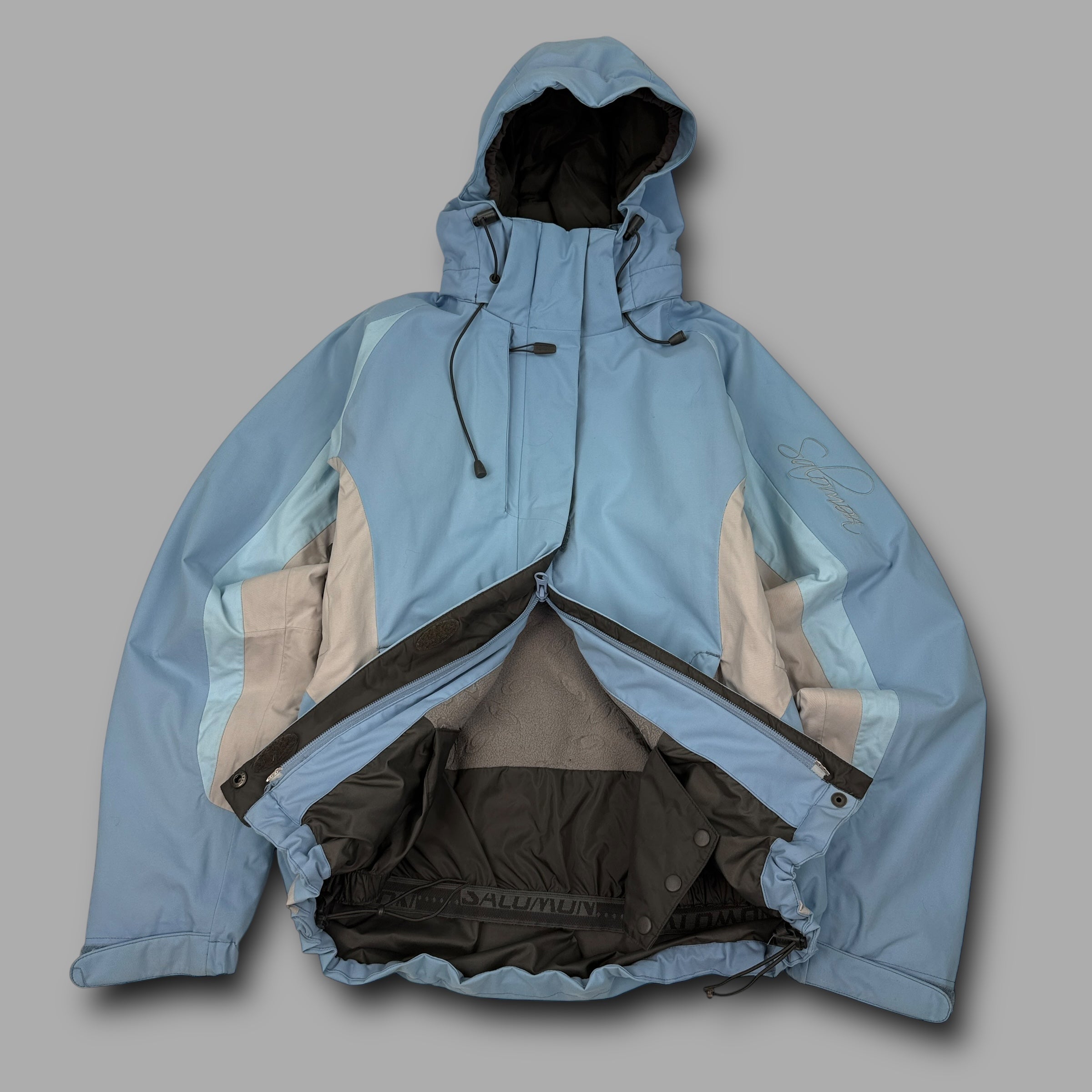 Salomon 2006 technical panelled softshell clima pro ski jacket (S)