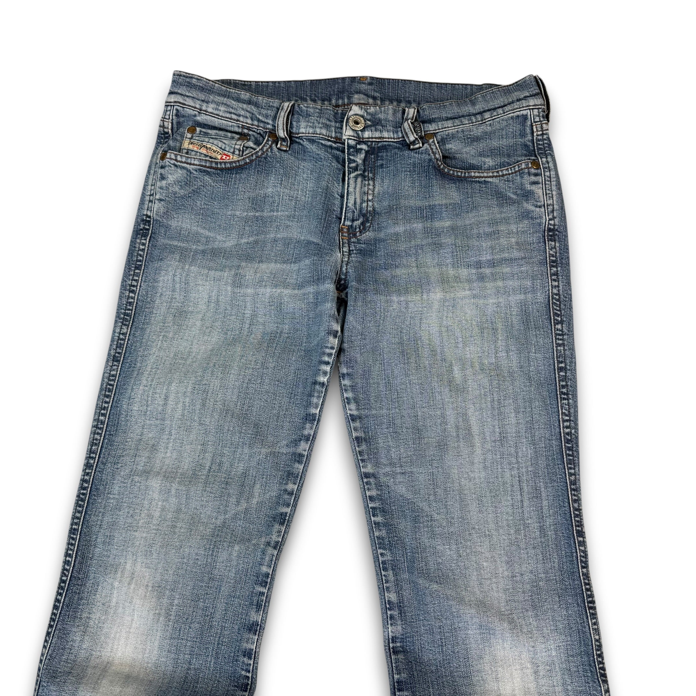 Diesel 2000's fitted light denim bootcut jeans (S) wms