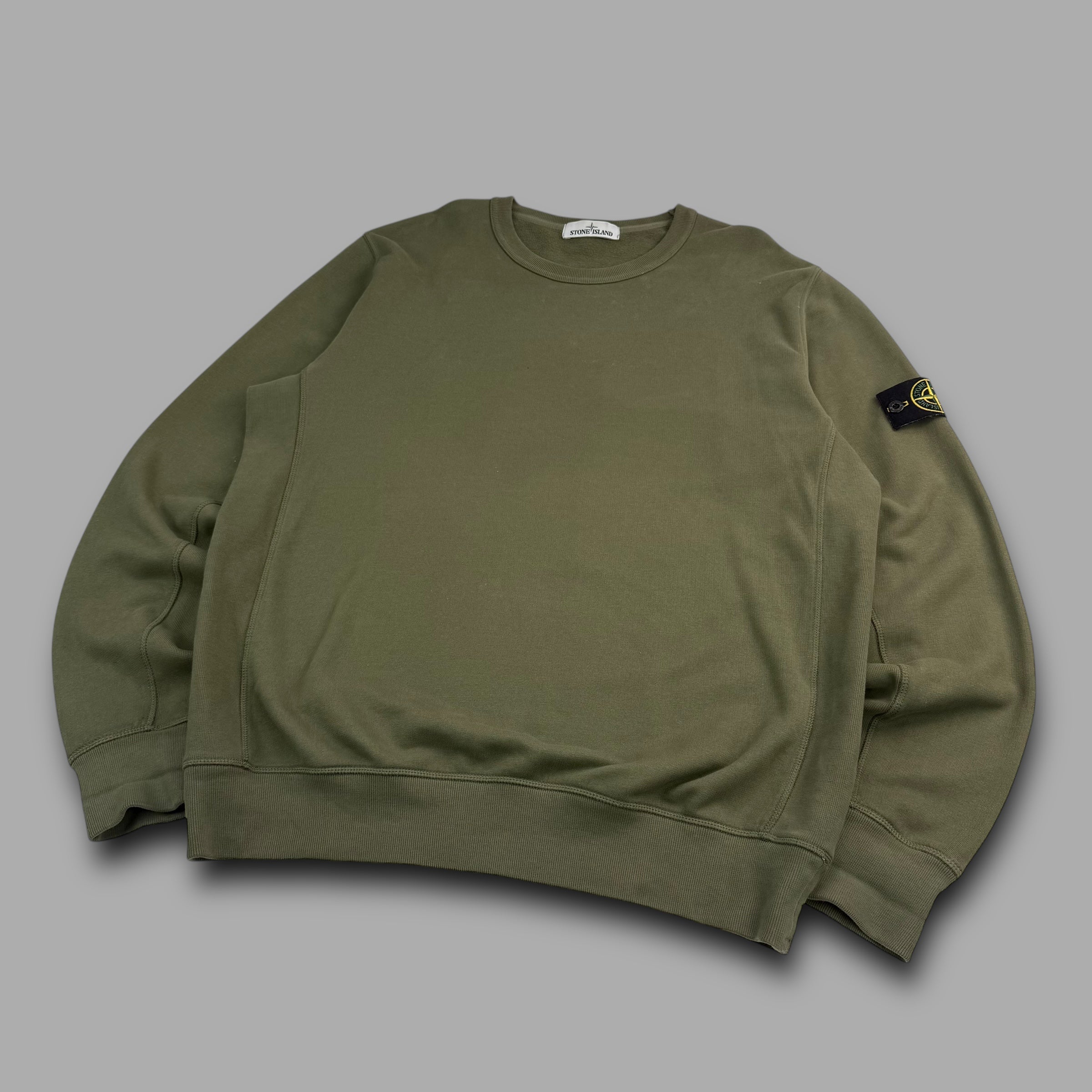 Stone island pullover sweatshirt (XXL)