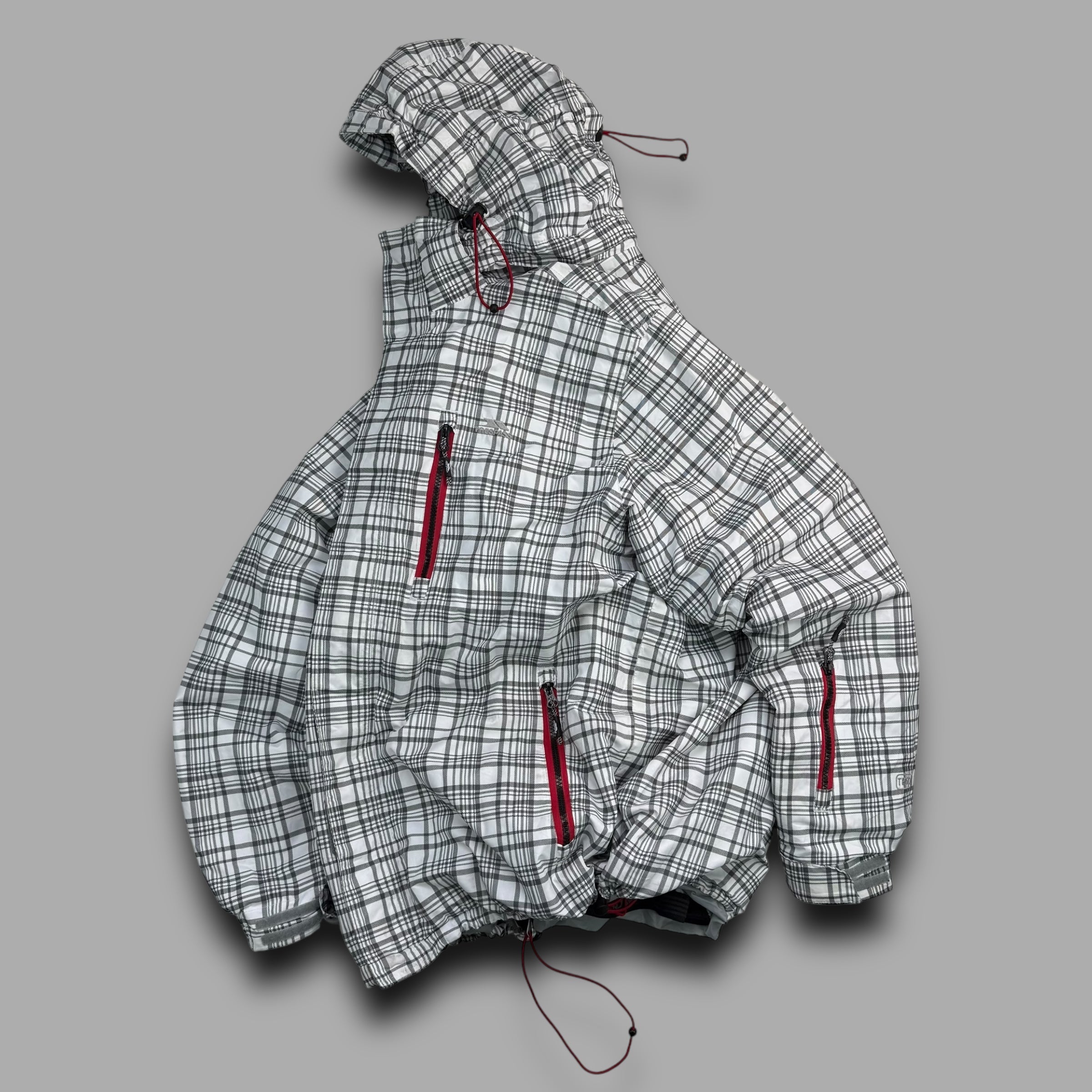 Trespass 2000's technical plaid ski jacket (M-L)