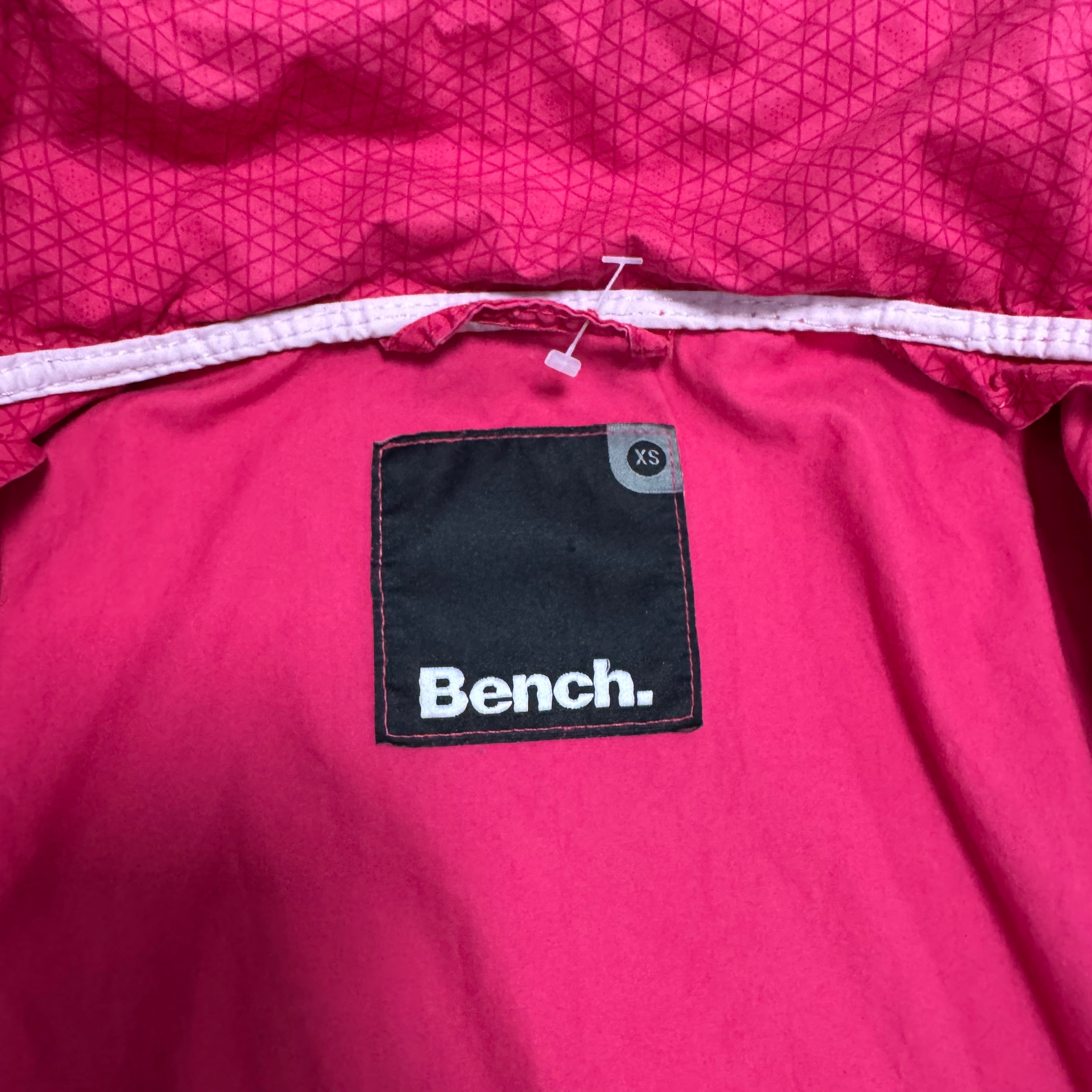 Bench 2000's cropped monogram zip up jacket (XS) wms