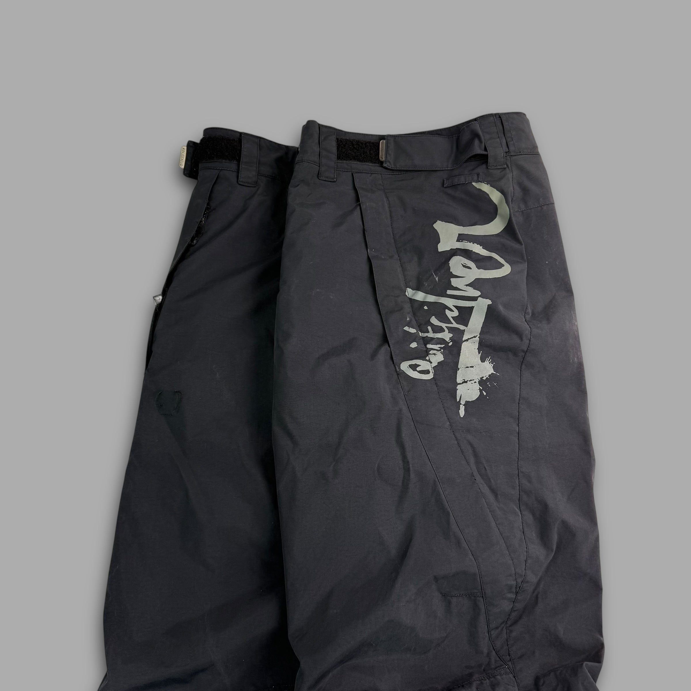 Quiksilver x-series 2000's technical baggy ski sallopettes (M)