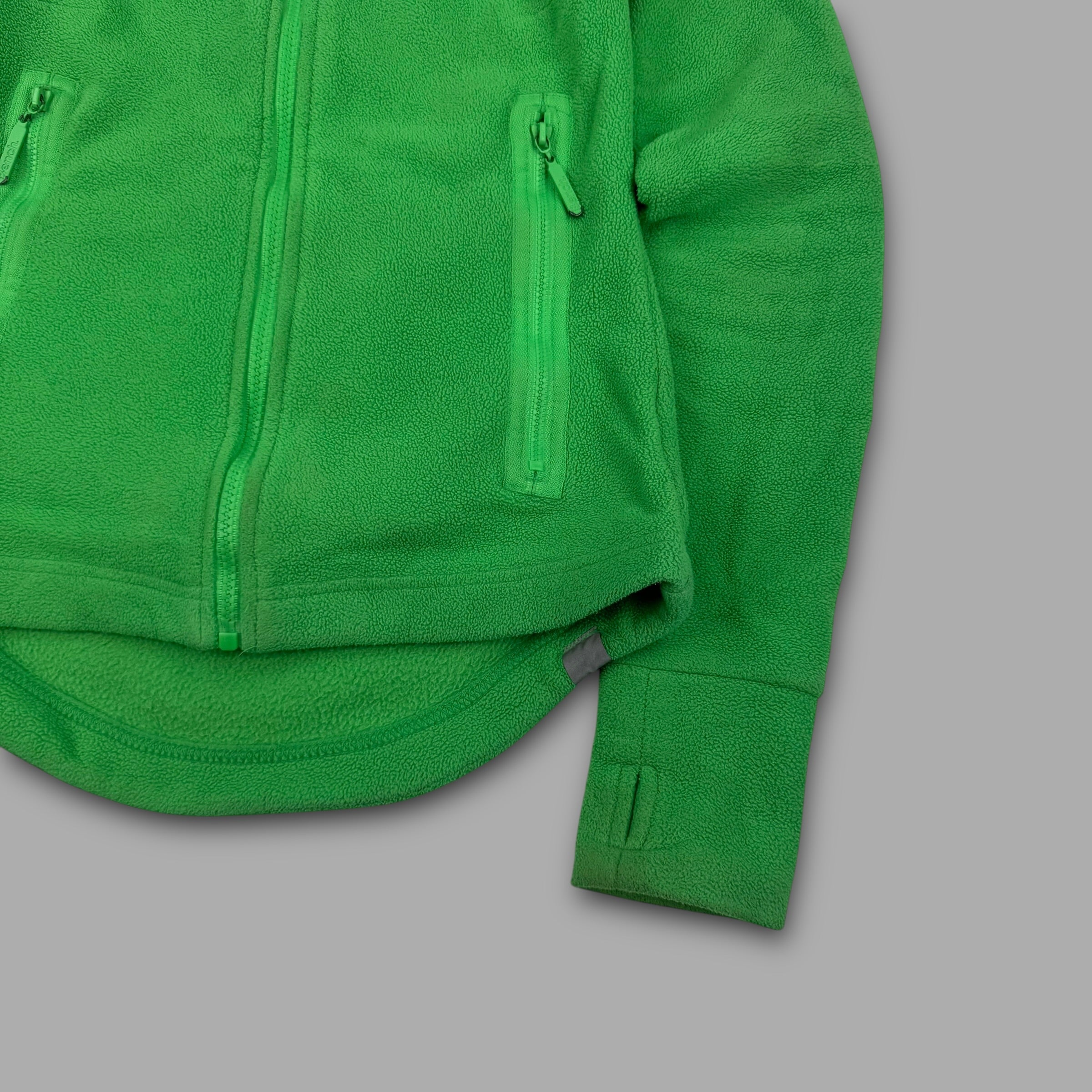 Bench 2000's high neck spellout fleece hoodie with thumb holes (XS) wms