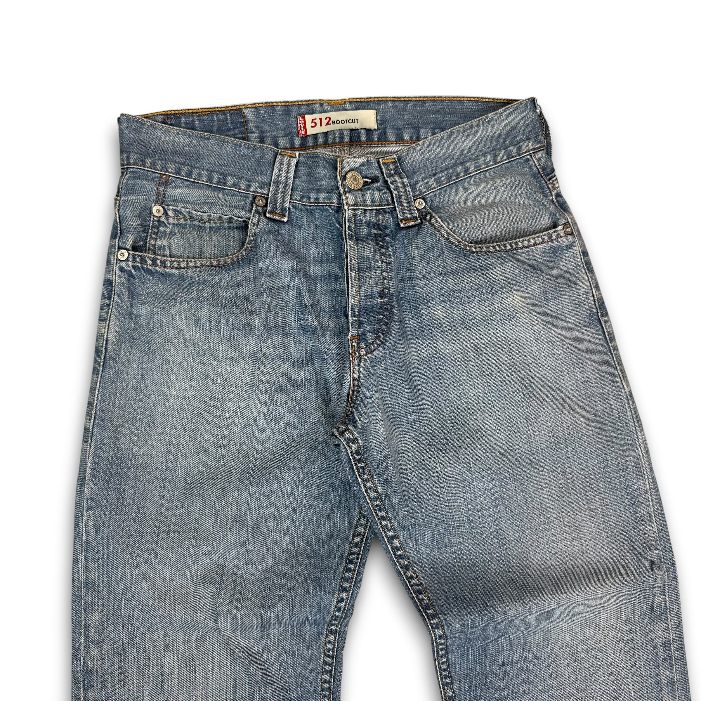 Levi's 512 2000's light denim relaxed bootcut jeans (XS)