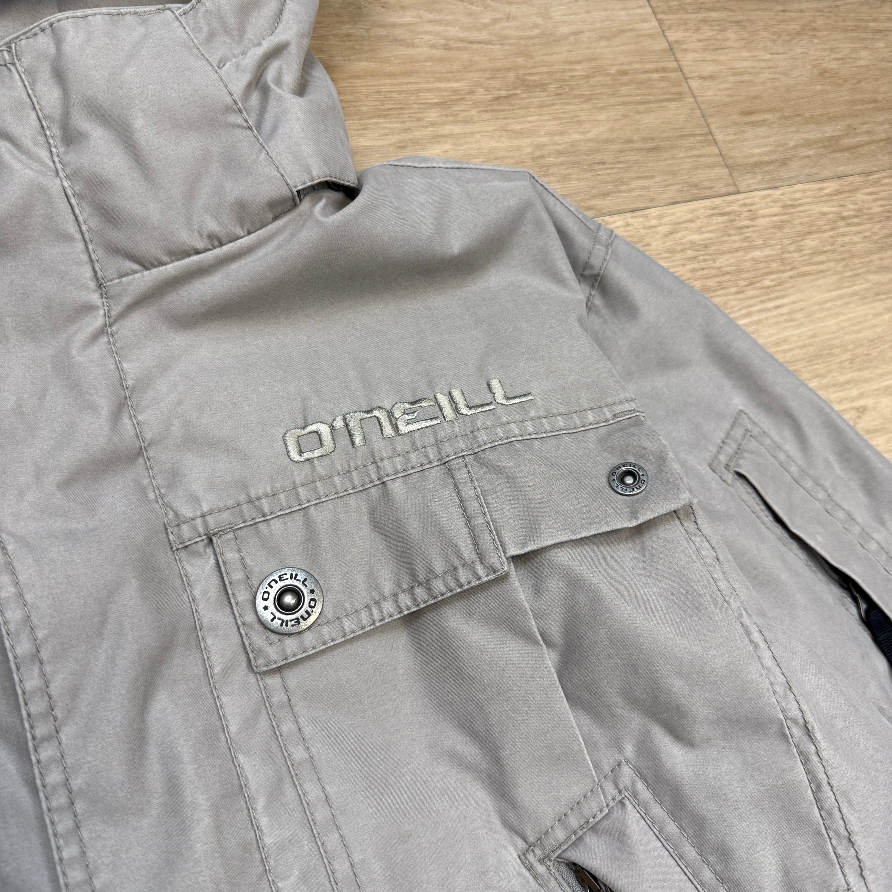 O'Neill 2000's technical multi-pocket vented parka ski jacket (XL)