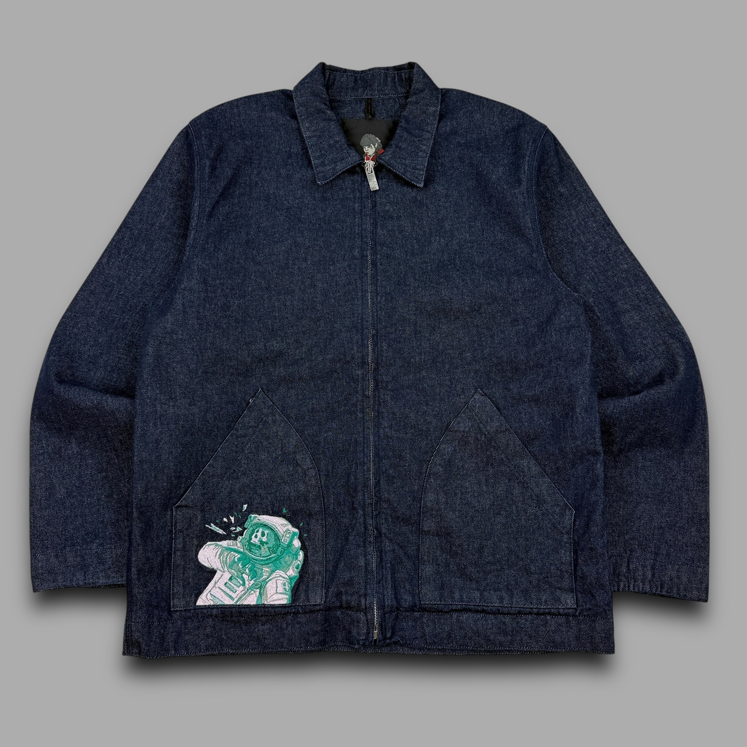 Derschutze embroidered asteroids workwear jacket (L)