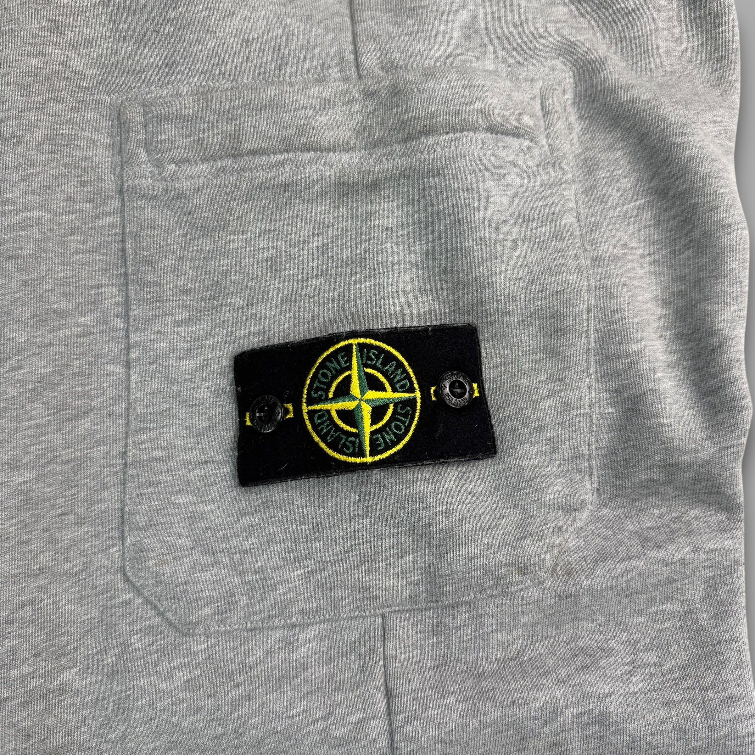 Stone island straight leg grey joggers (S)