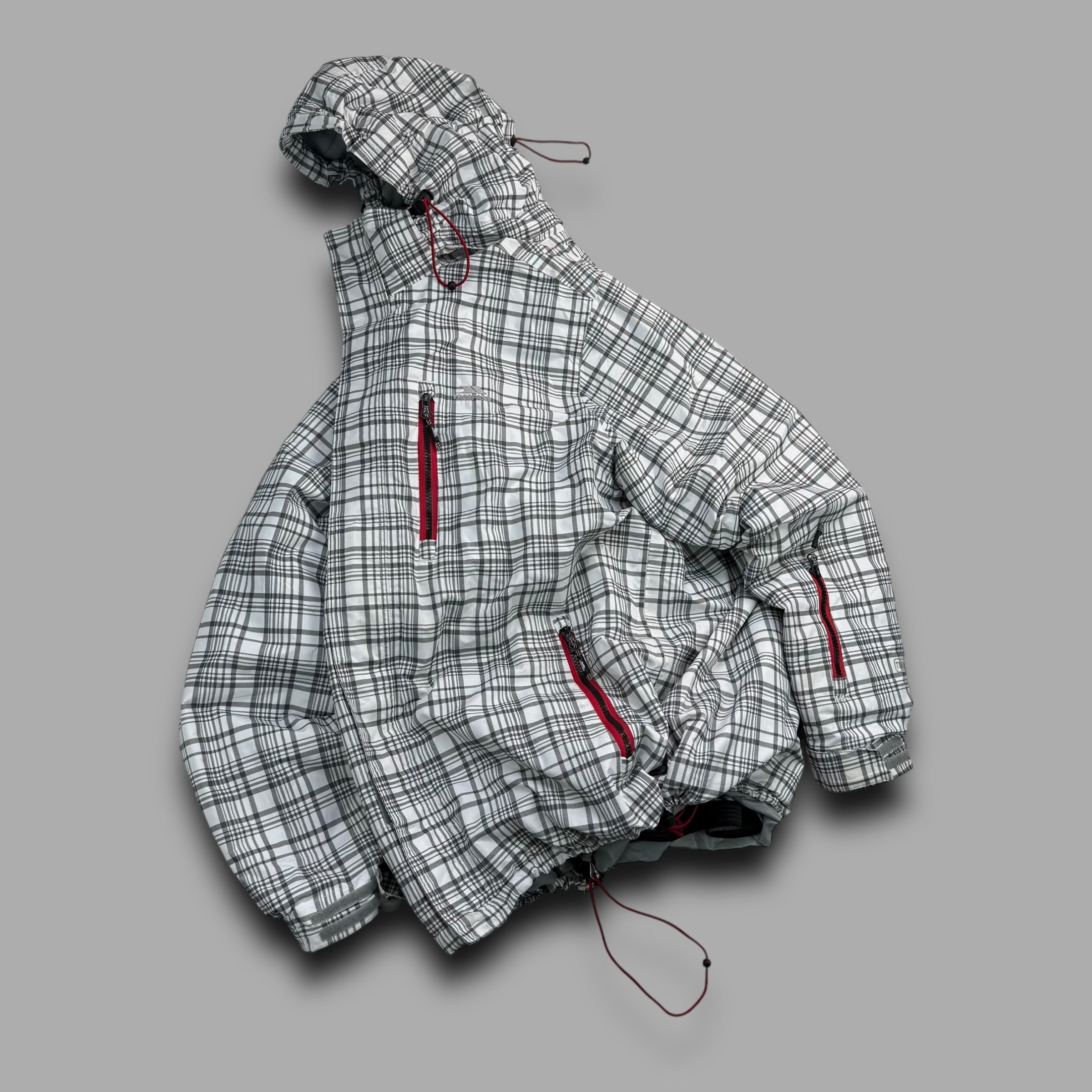 Trespass 2000's technical plaid ski jacket (M-L)