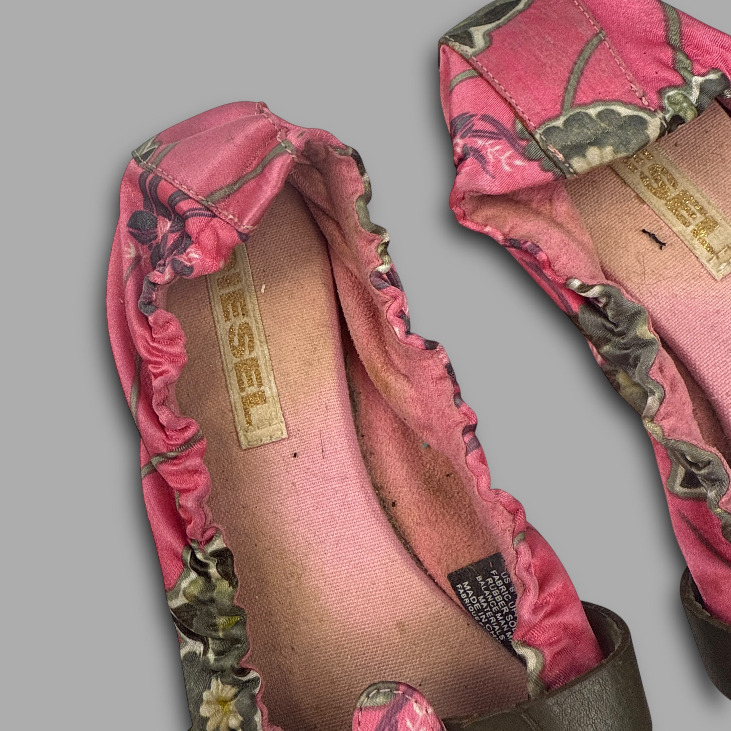 Diesel floral ballet pumps (UK5)
