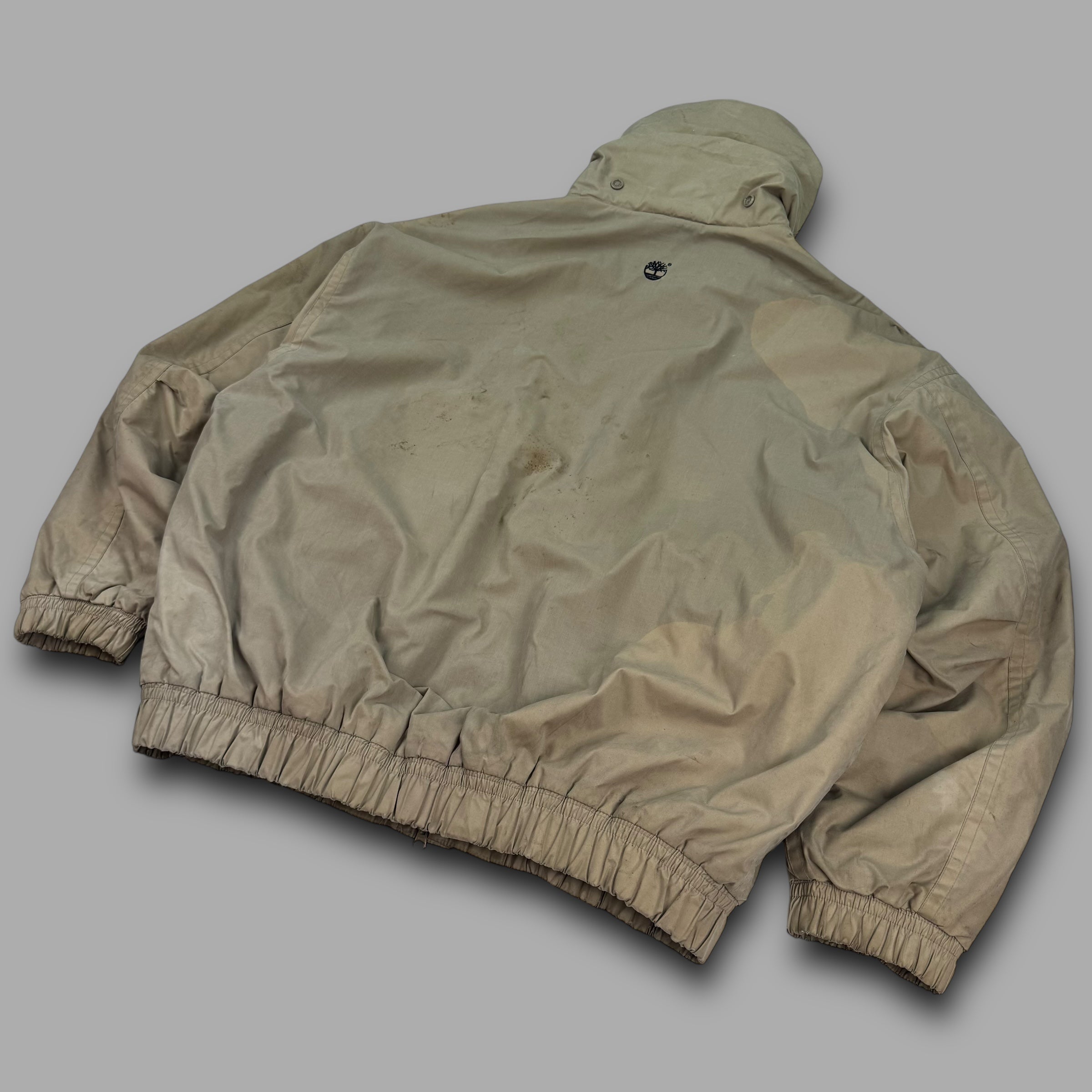 Timberland 1997 technical dual pocket softshell fleece jacket (L)