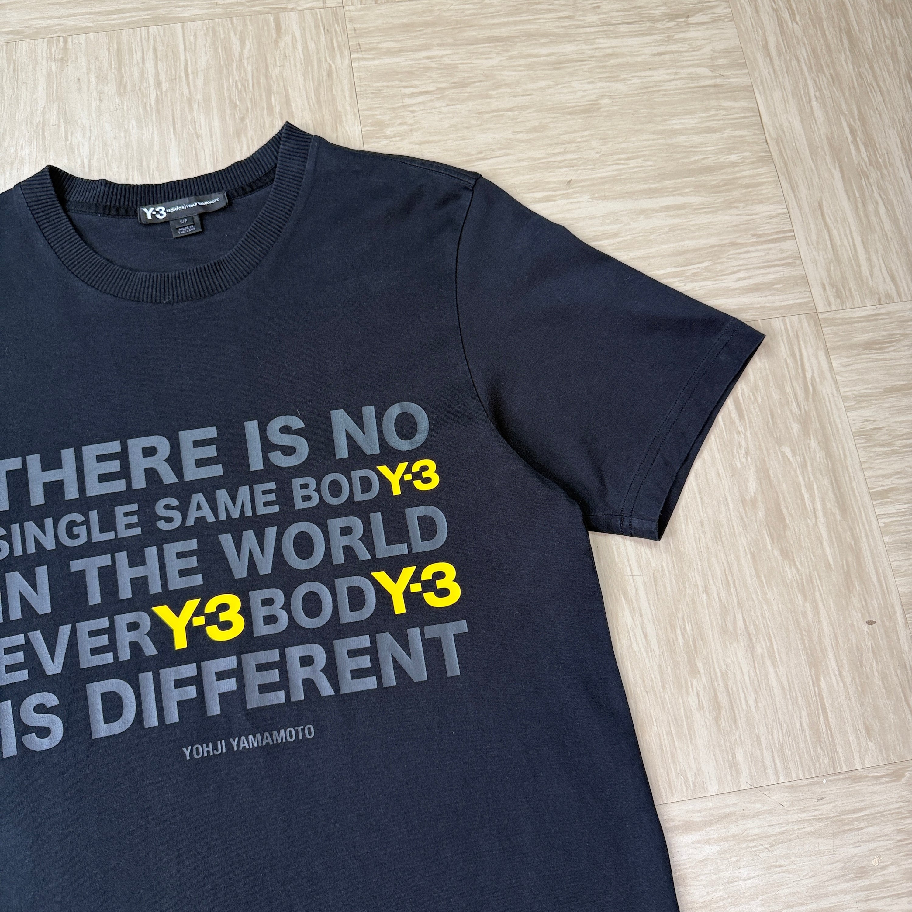 Adidas x Yohji Yamamoto 2018 graphic Y3 tee (S)