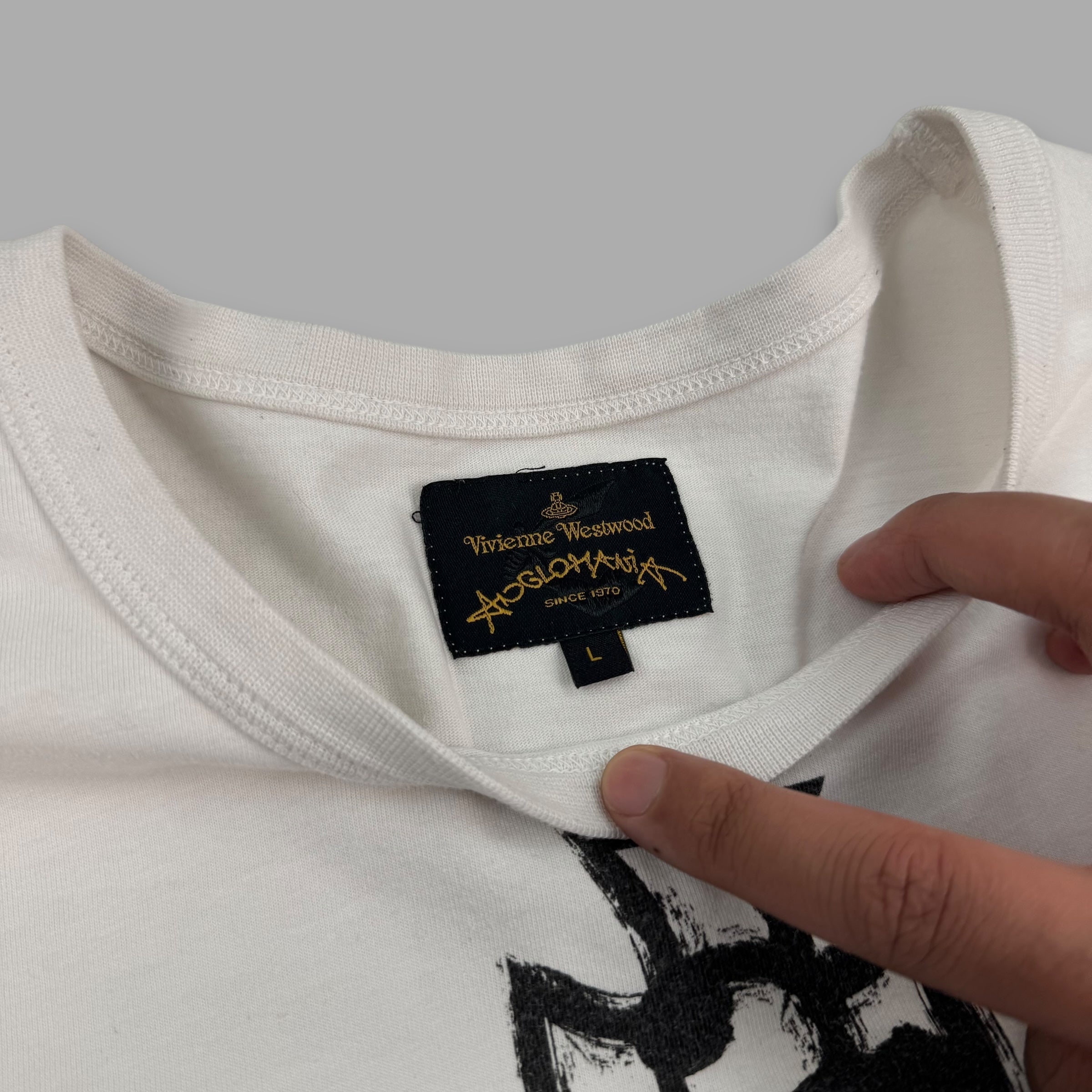Vivienne Westwood 2000's graphic tee (L)