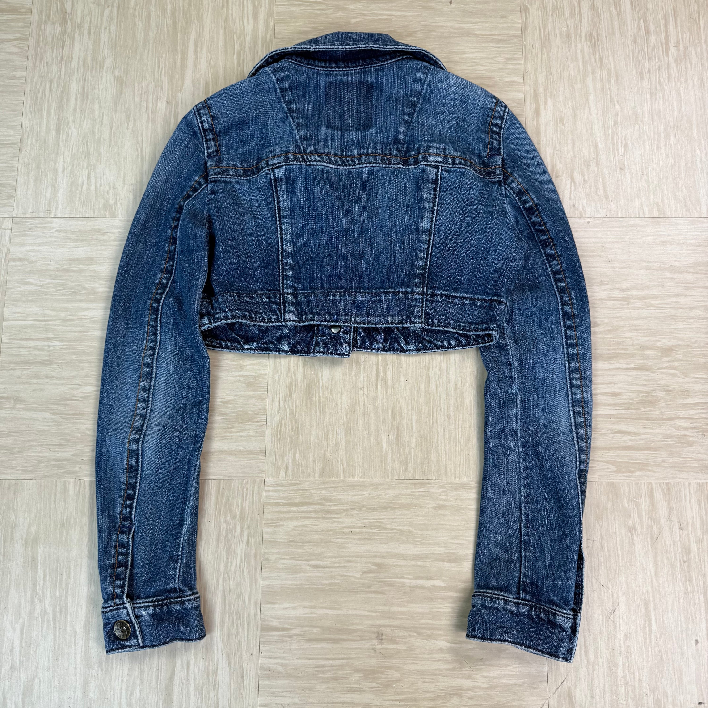 Miss sixty 2000's cropped denim jacket (XS) wms