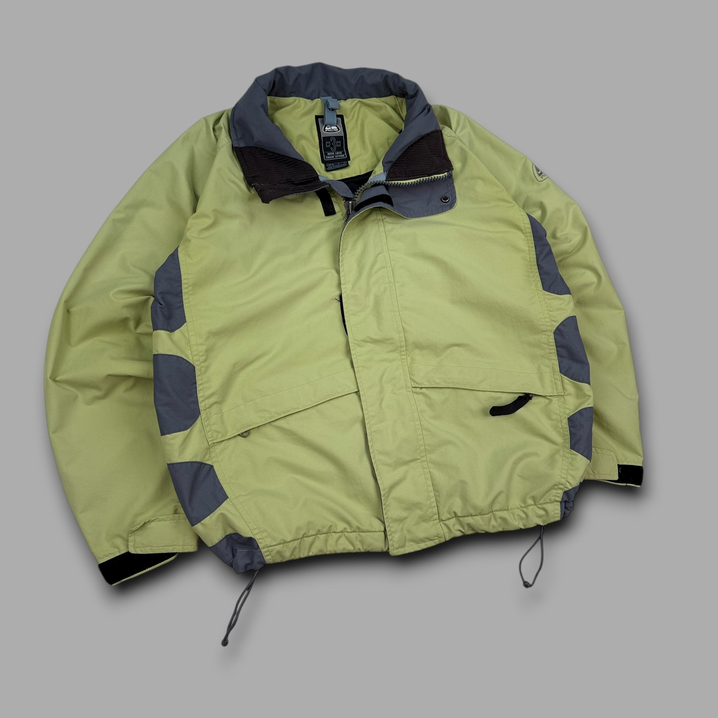 Nike ACG 2000's technical dual pocket softshell jacket (S)
