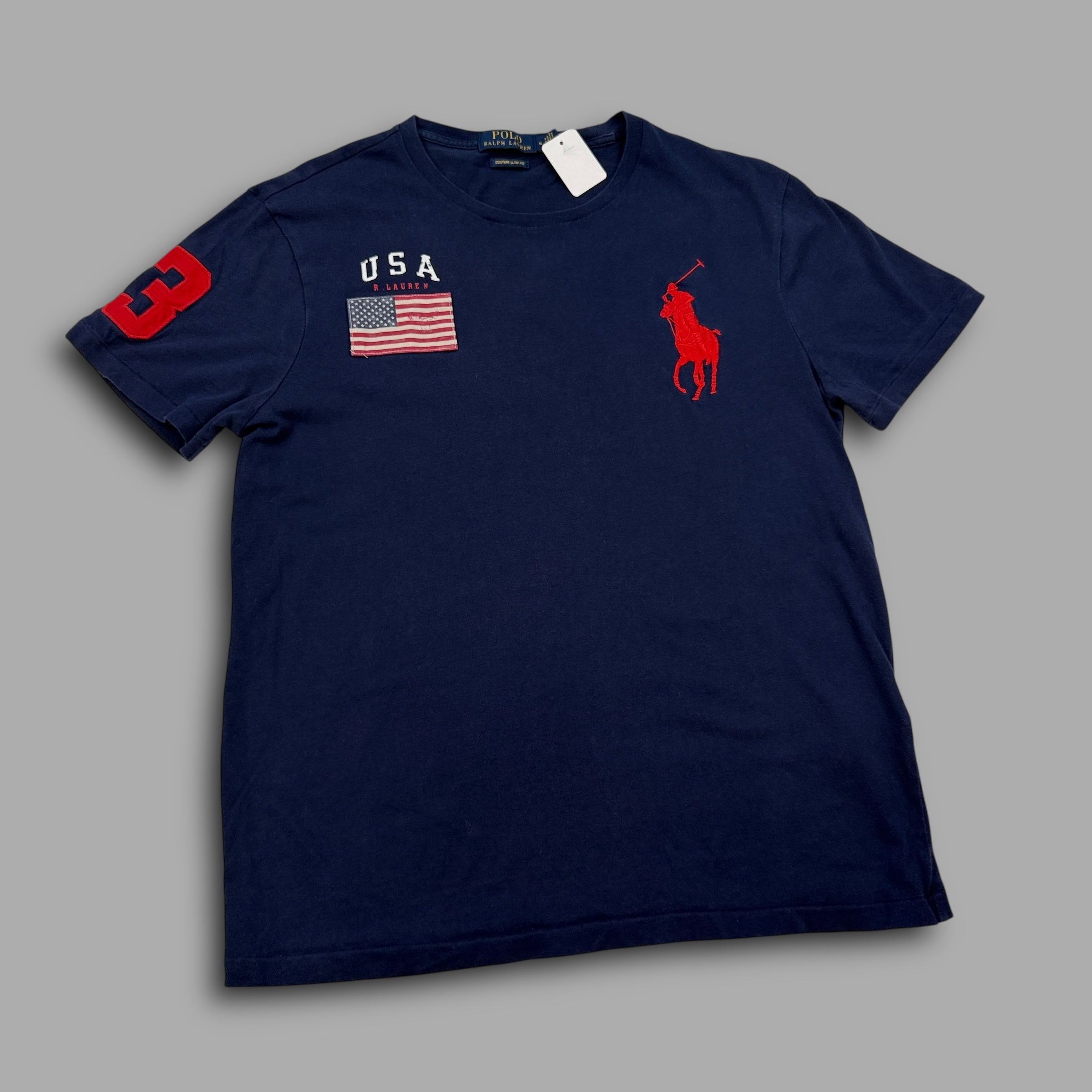 Ralph Lauren 2000's USA big pony tee (M)