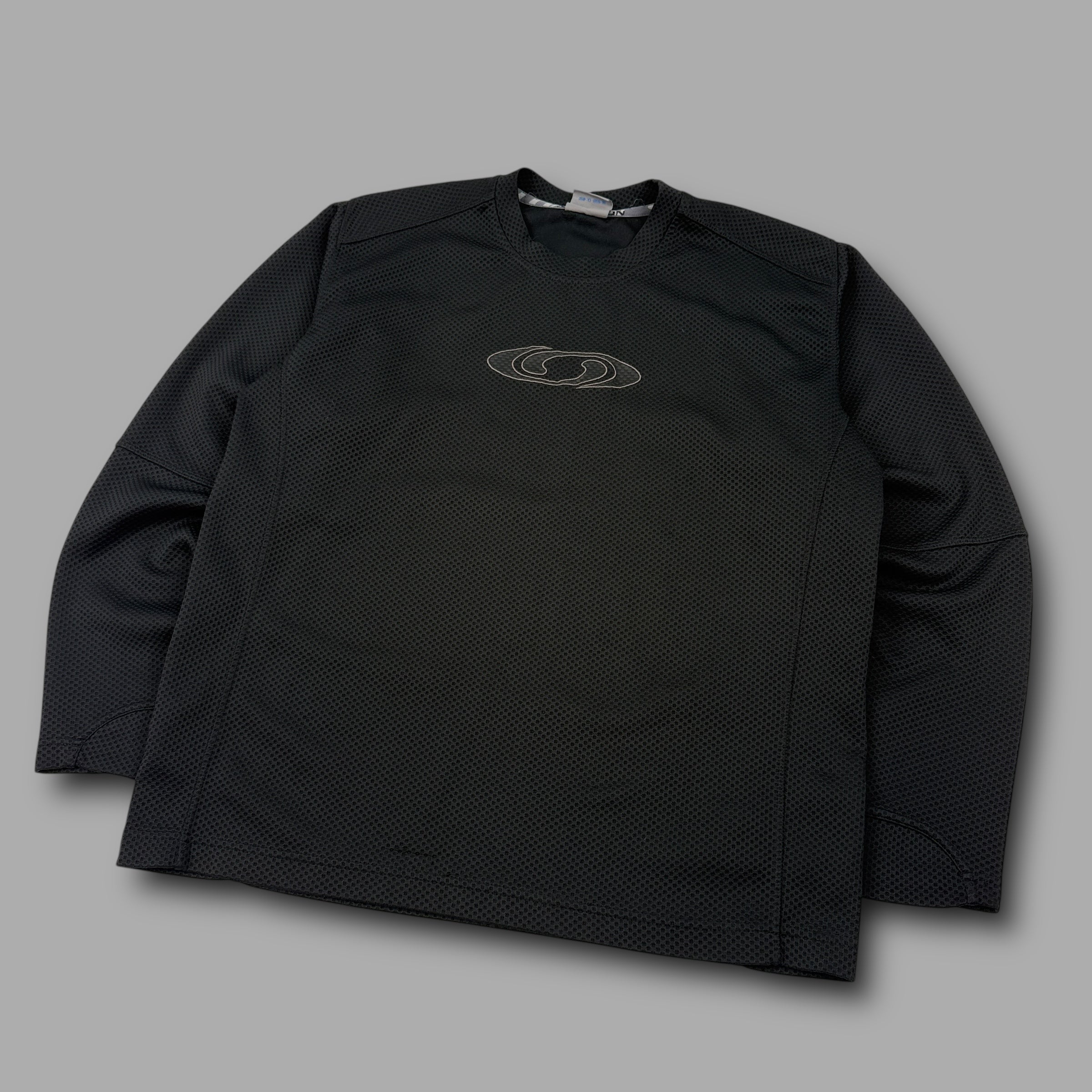 Salomon 2006 technical lightweight motomesh pullover sweatshirt (M)