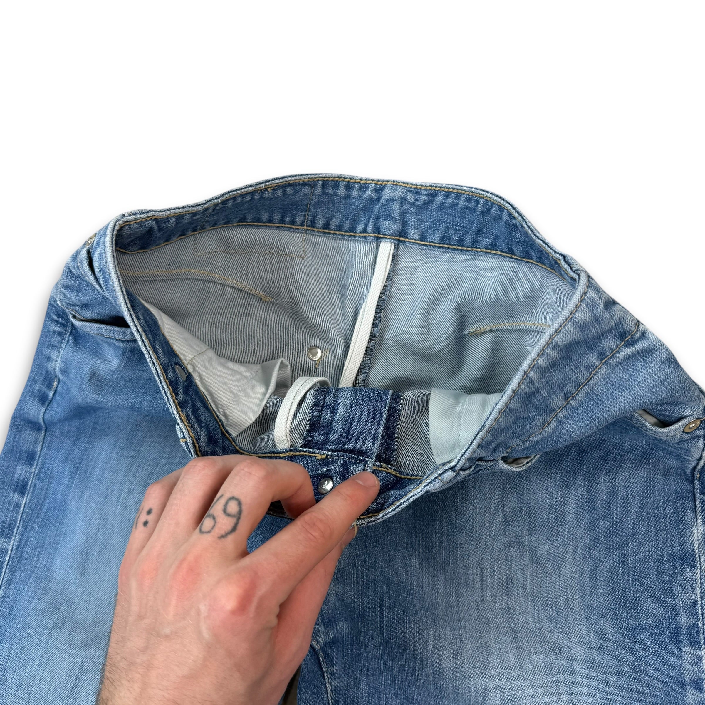 Levi's engineered 2000's twisted denim bootcut jeans (S)