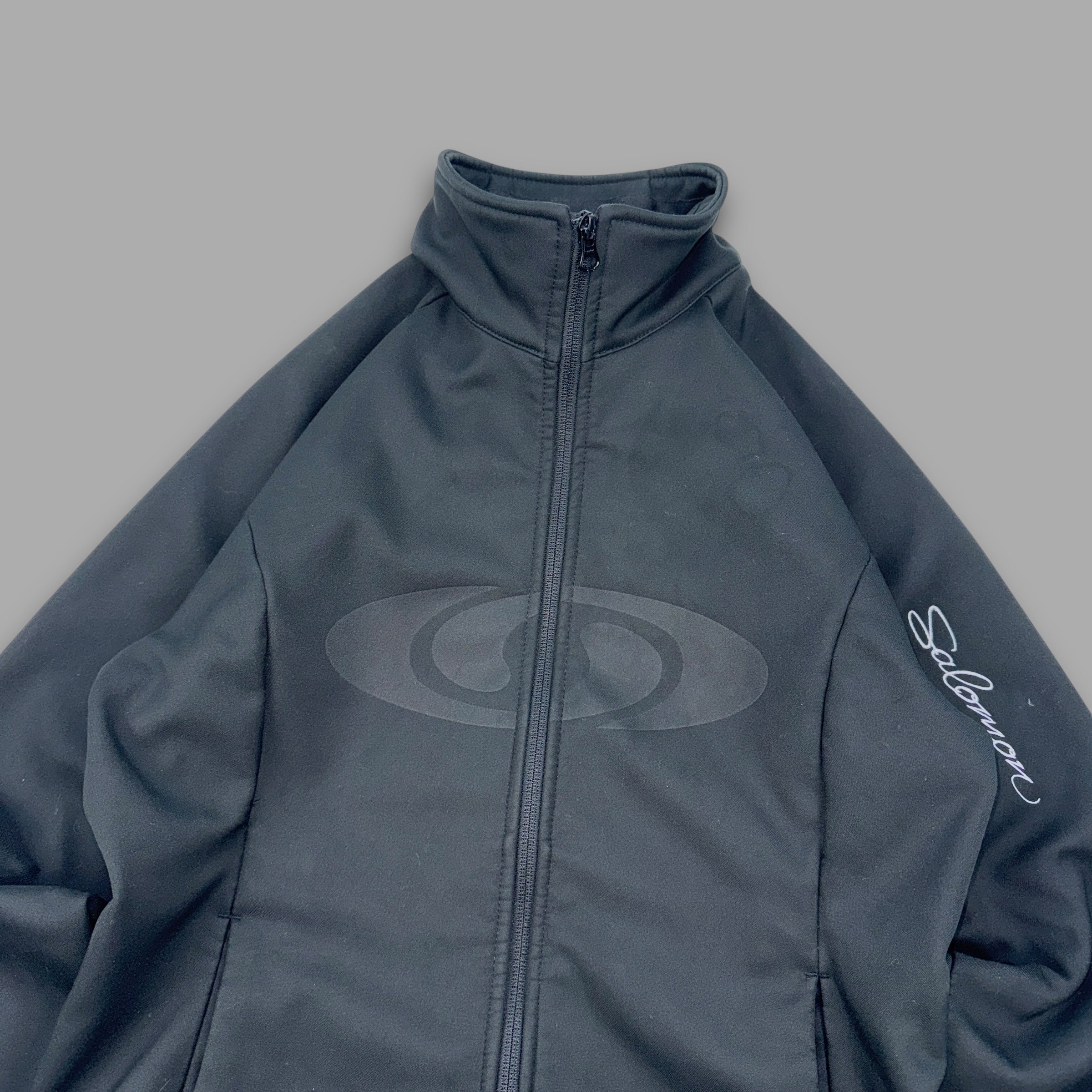 Salomon 2010 technical softshell zip-up skiing midlayer (S)