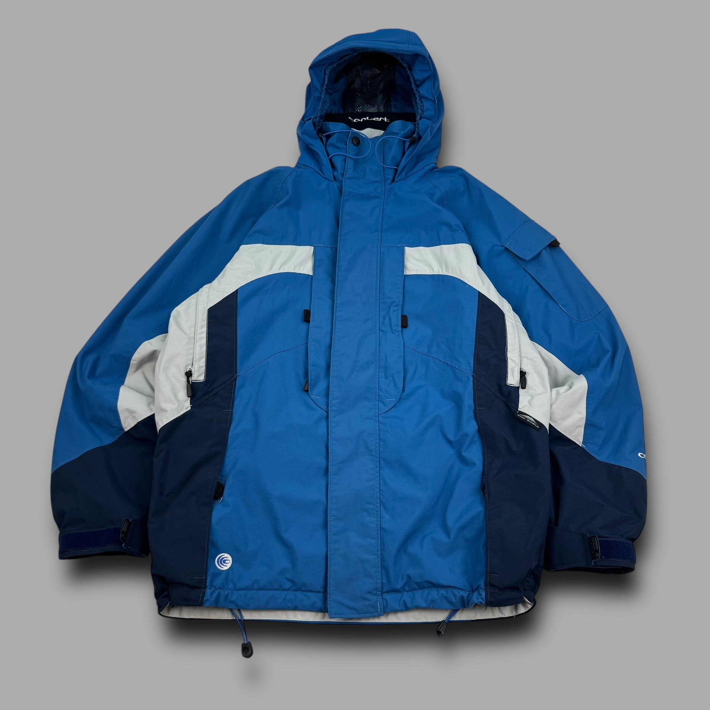 Columbia convert 2000's technical multi-pocket vented ski jacket (S)