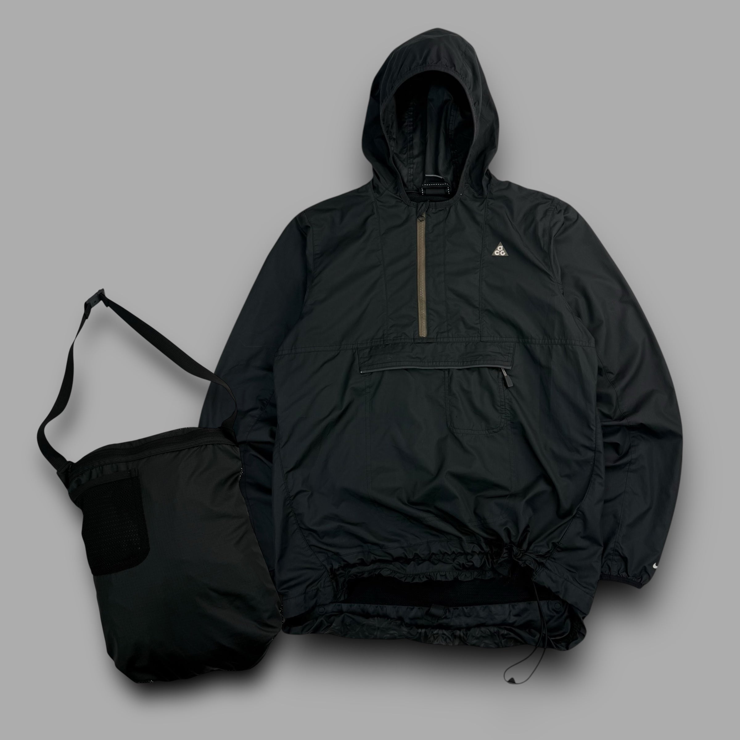 Nike ACG 2000's packable technical nylon windbreaker (S)