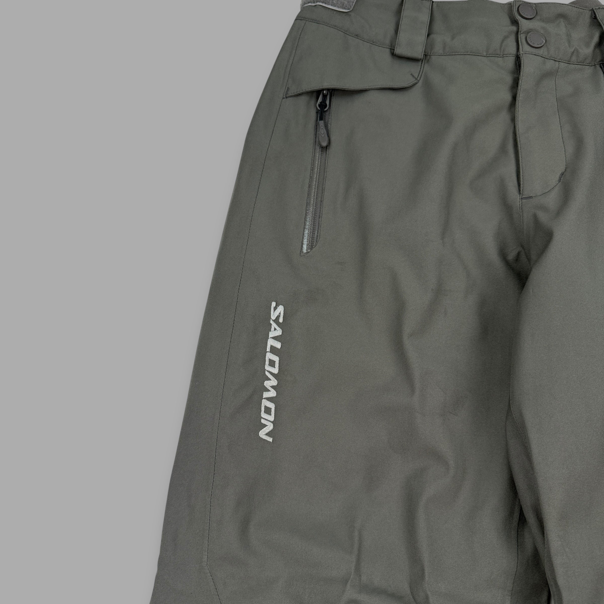 Salomon 2000's technical advantex softshell ski sallopettes (L)