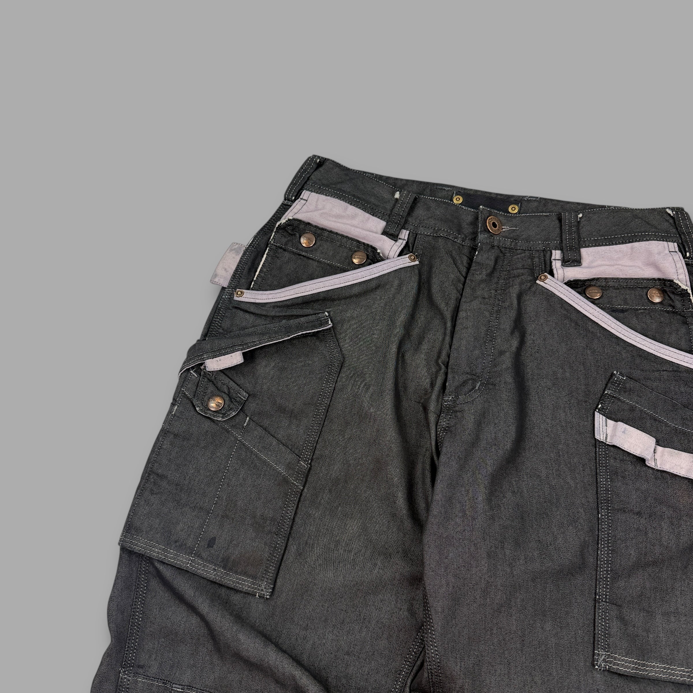 Carhartt 2000's straight leg technical workwear trousers (S-M)
