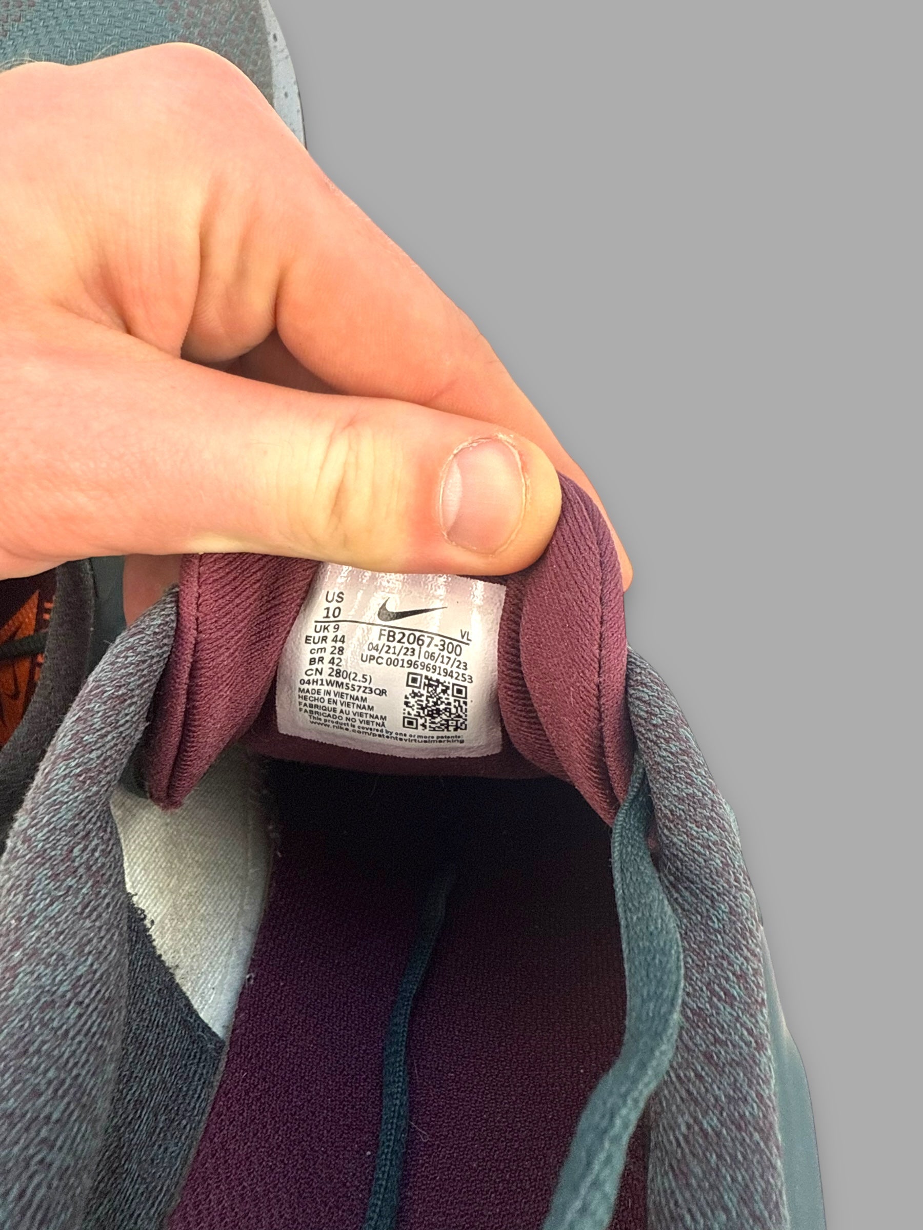 Nike juniper trail 2 gore-tex running trainer (UK9)