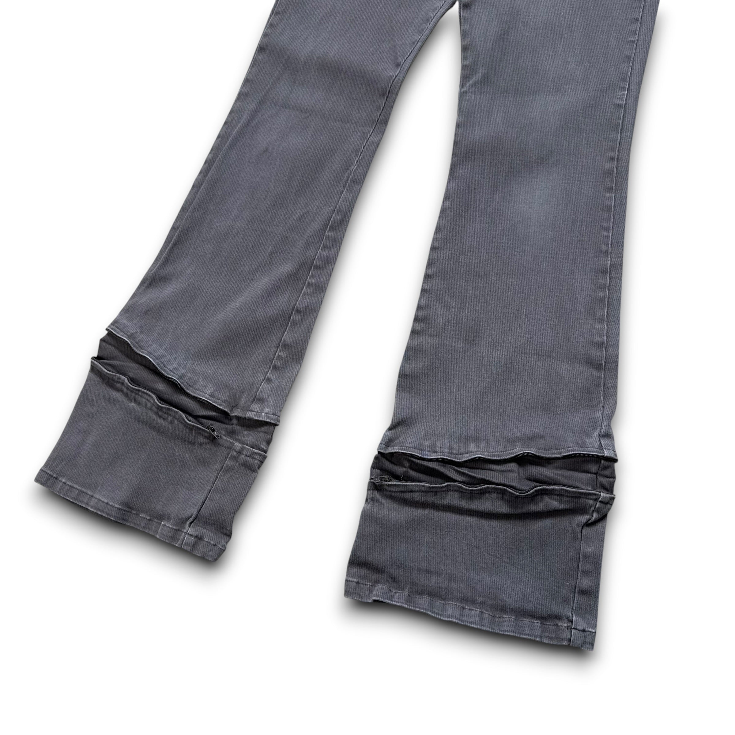 Oakley 2000's technical expandable zip off flare denim jeans (S)