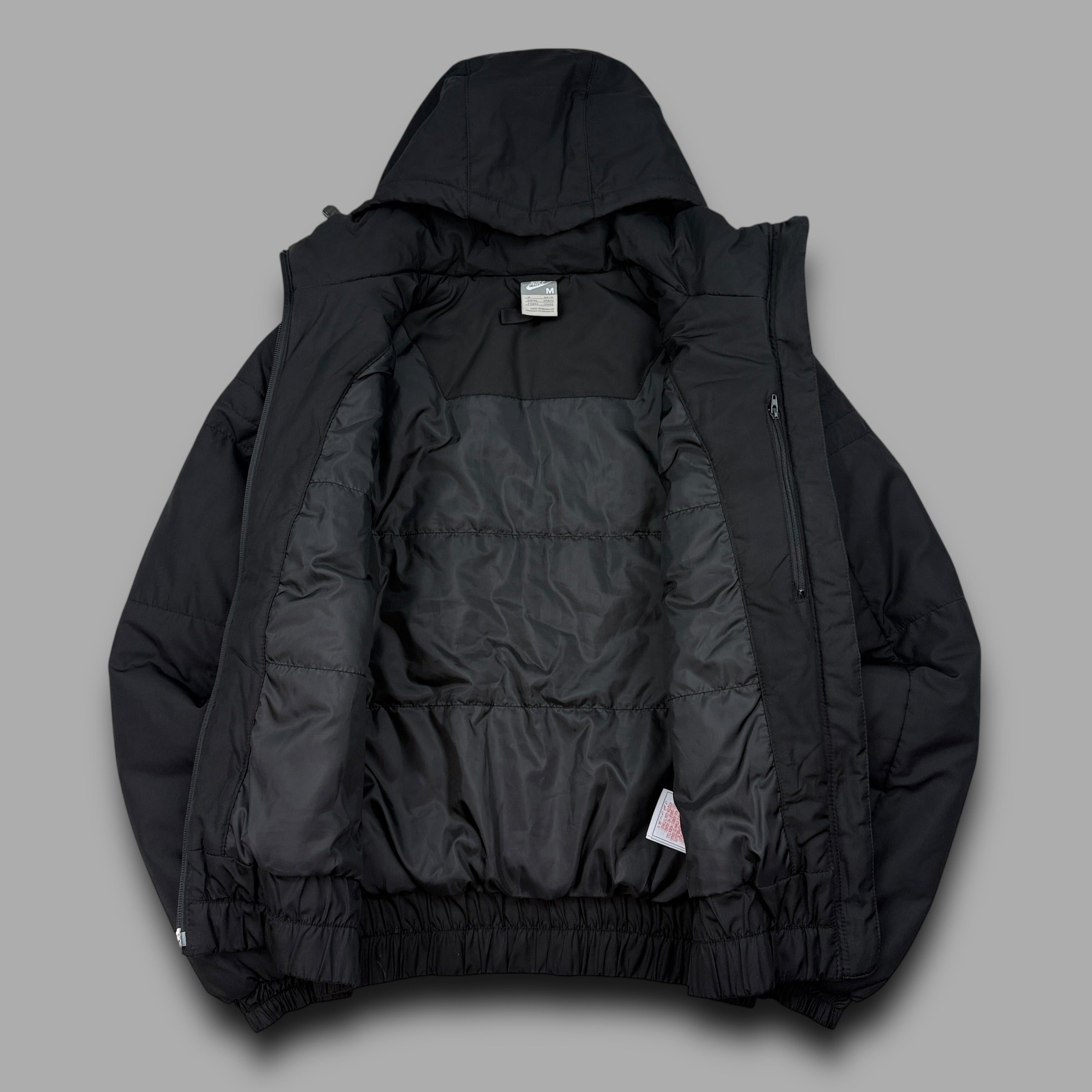 Nike 2000's downfilled hooded puffer jacket (M) wms