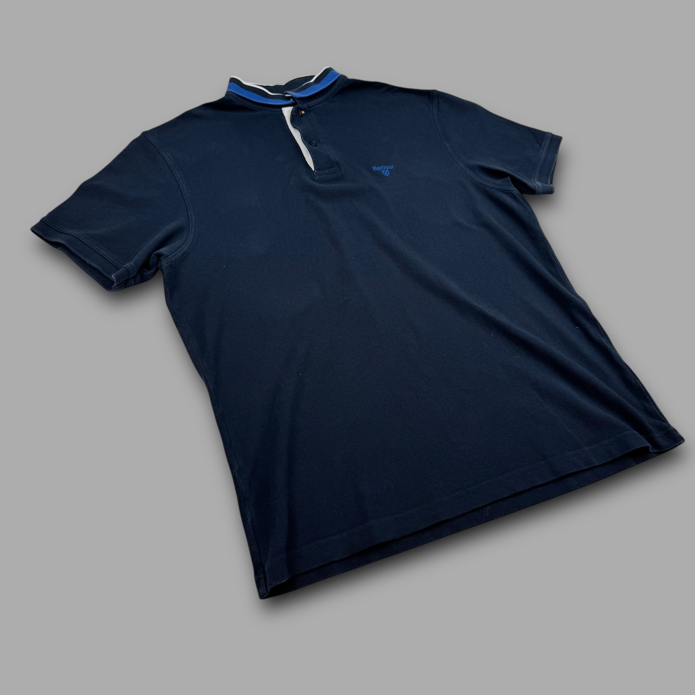Barbour 2000's embroidered polo shirt (XL)