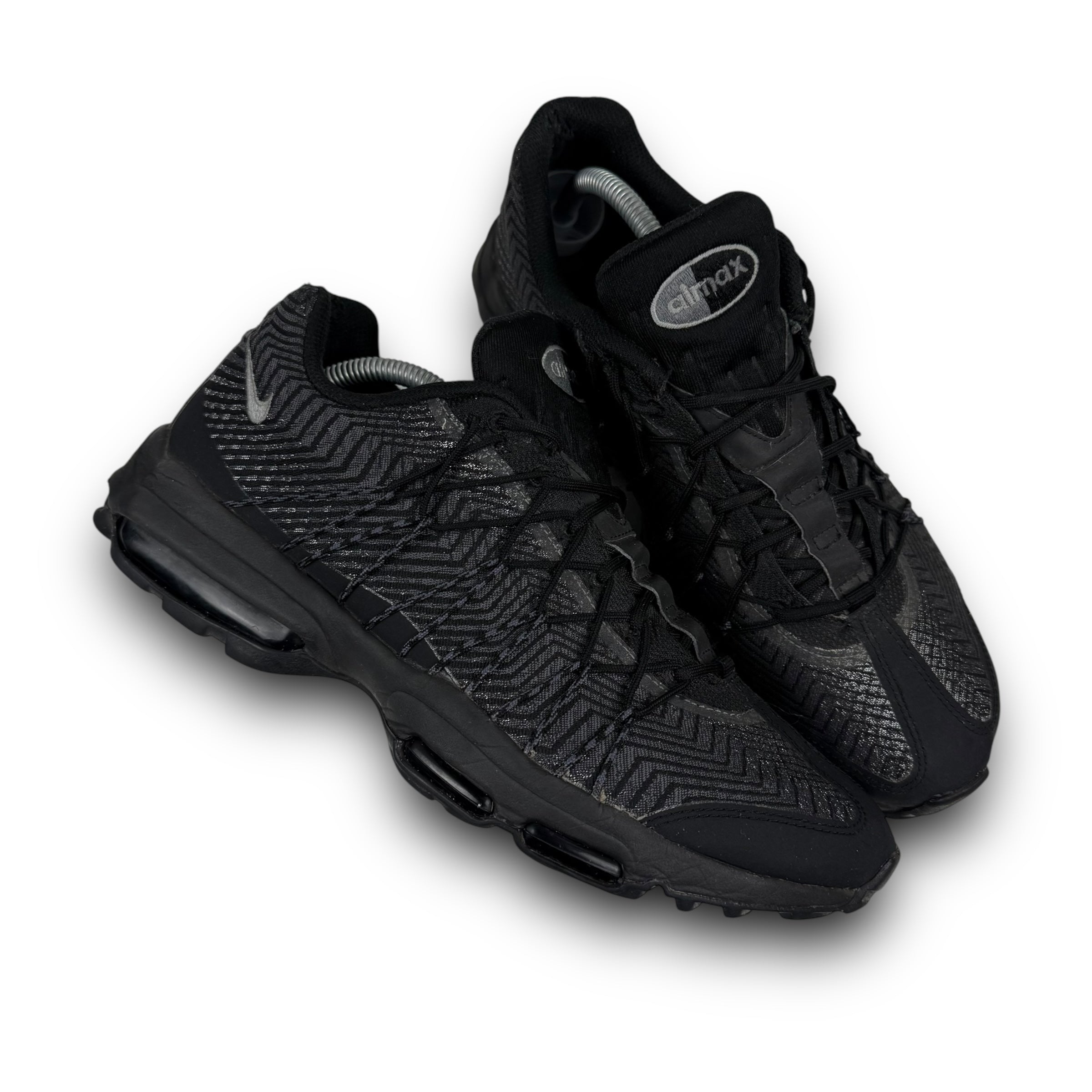 Nike airmax 95 jacquard 'black silver' 2015 (UK9.5)