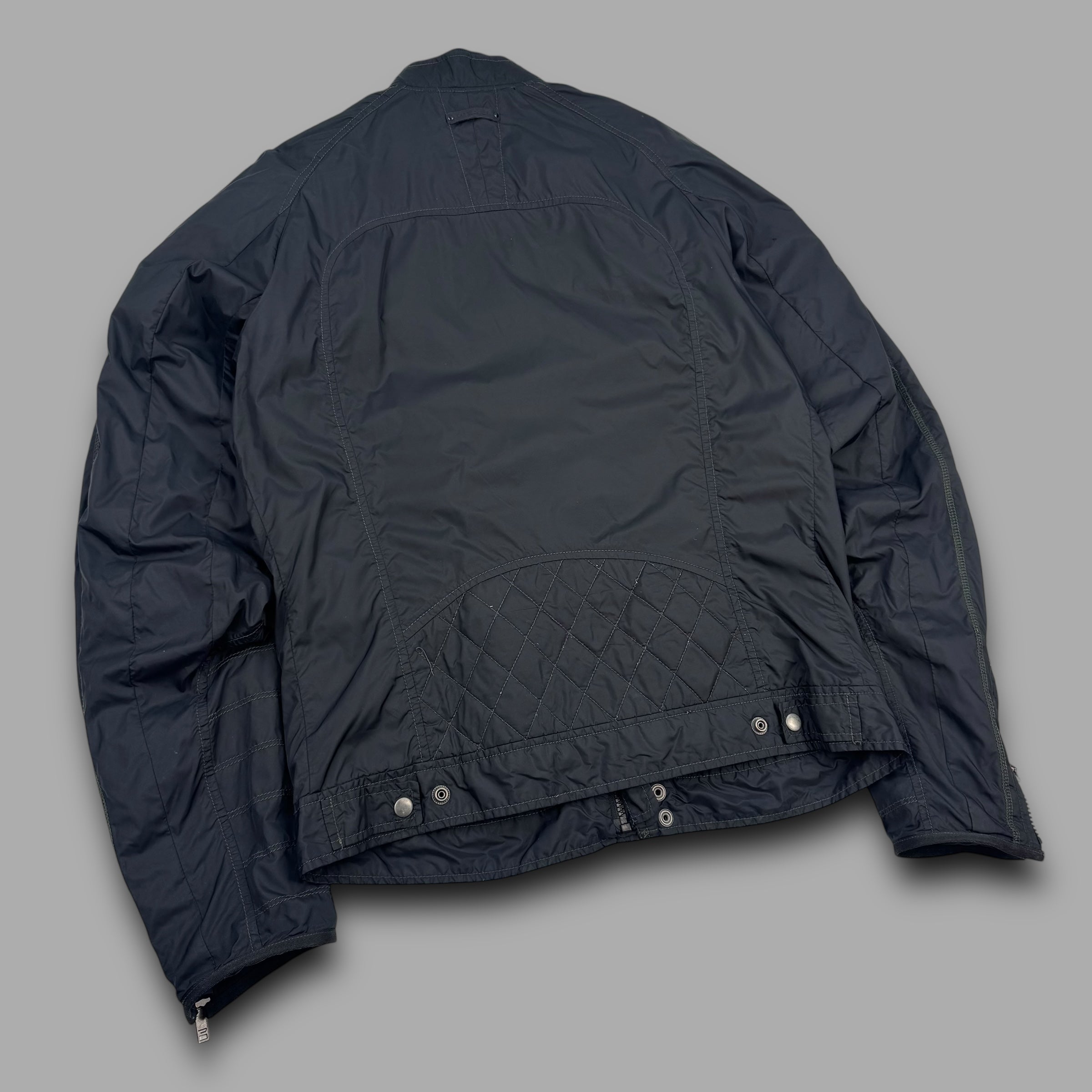 Diesel 2000's technical nylon contrast stitch lightweight jacket (L)