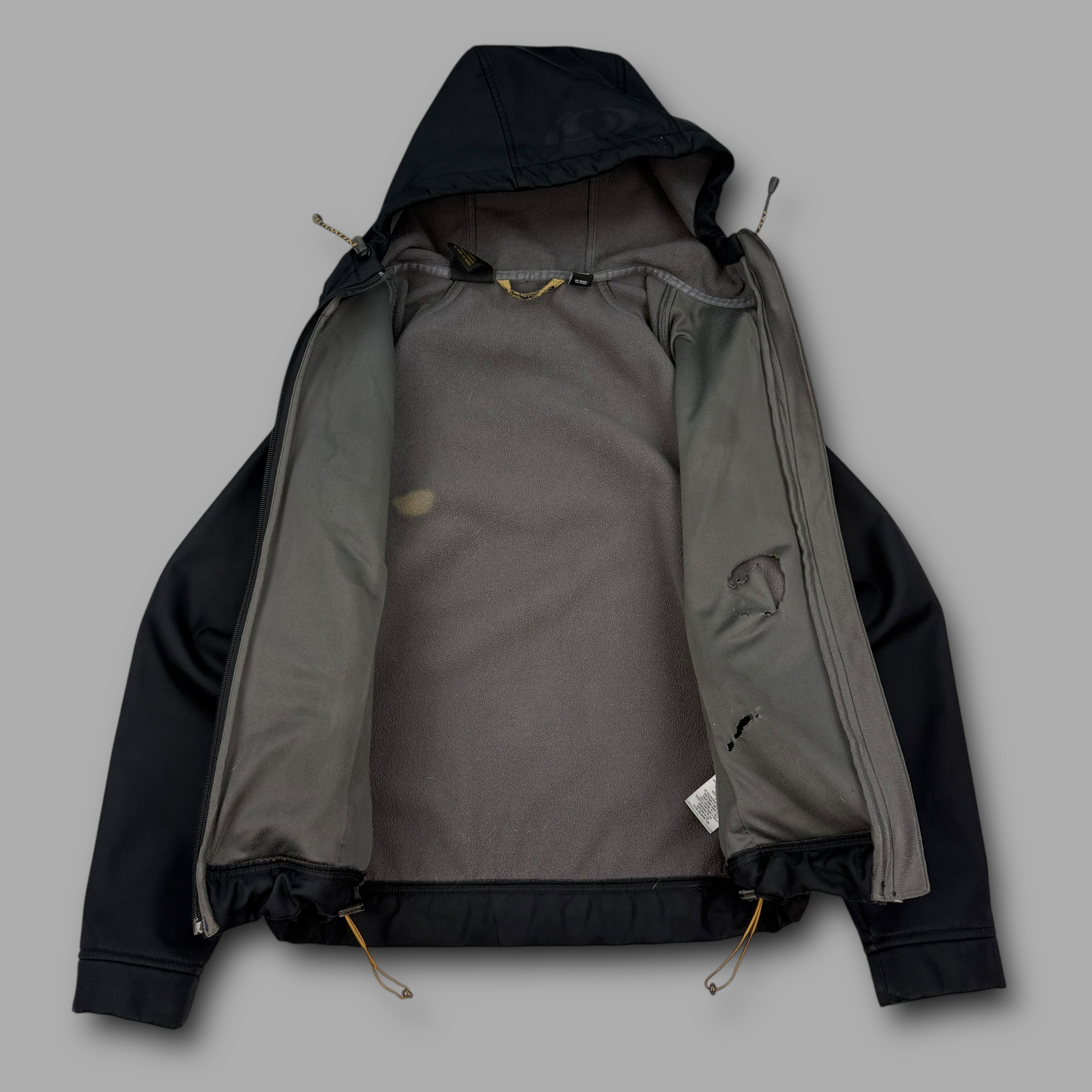 Salomon 2000's technical zip up softshell midlayer (S)