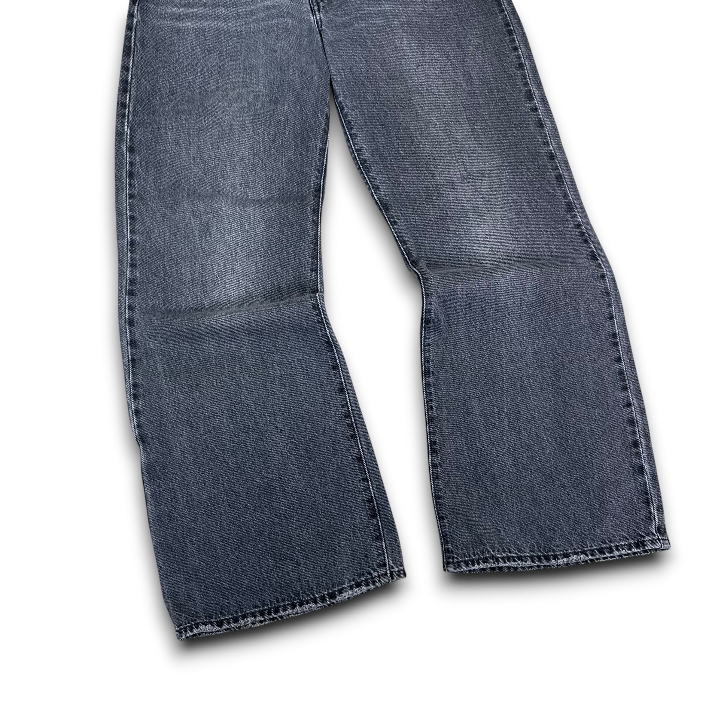 Levi's 2000's grey denim baggy bootcut jeans (M)