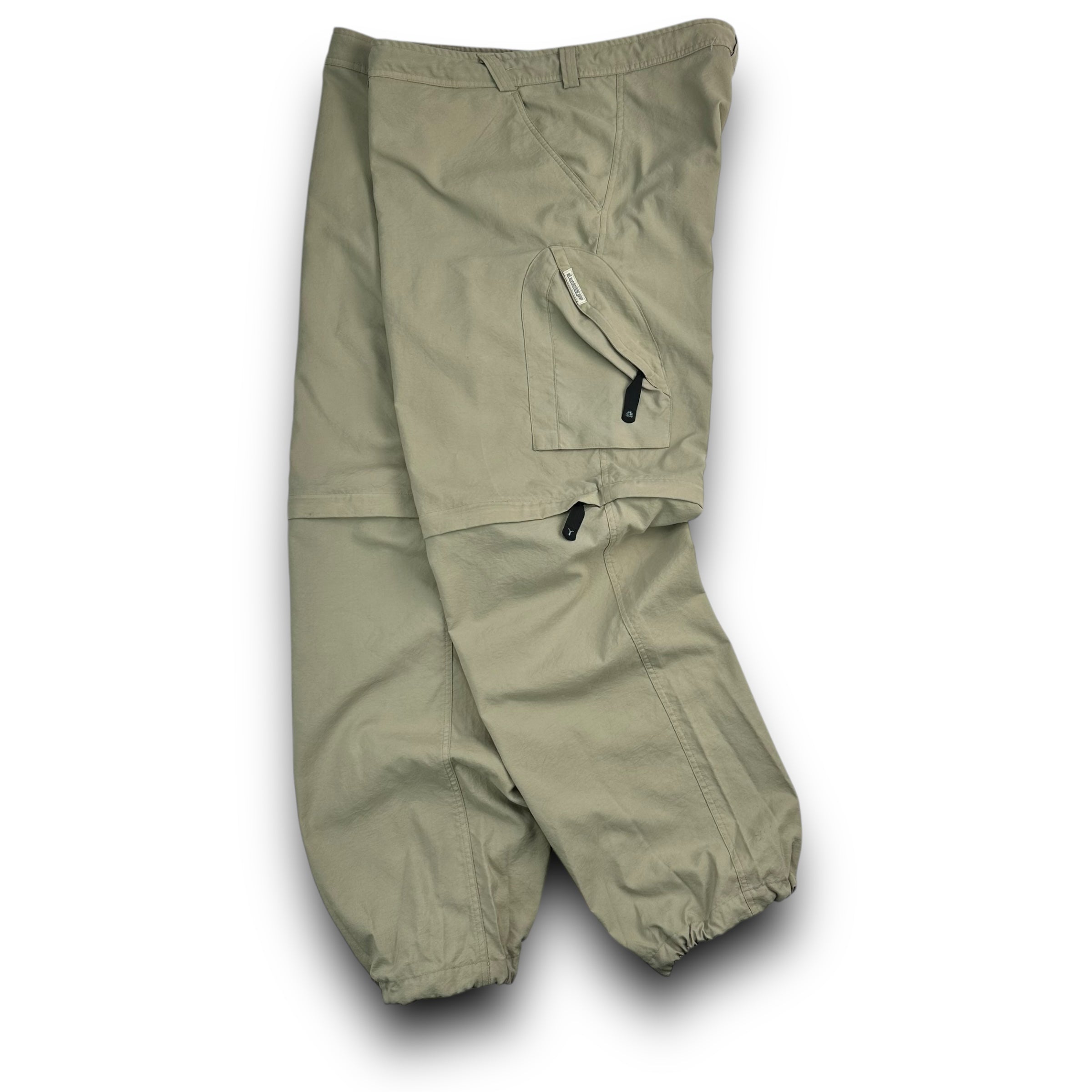 Nike ACG 2000's removable leg baggy hiking bottoms (XXL)