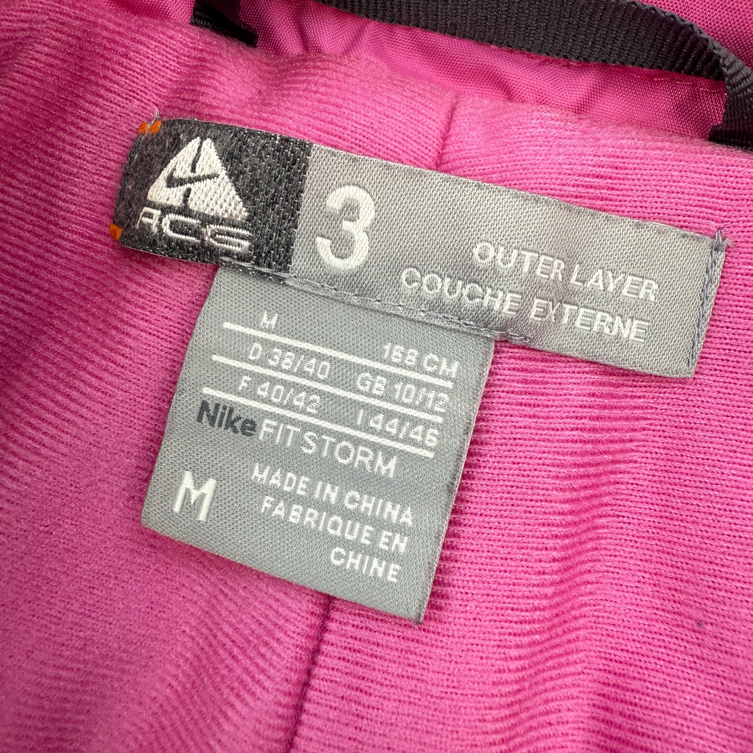 Nike ACG 2000's technical vented baggy ski sallopettes (M) wms