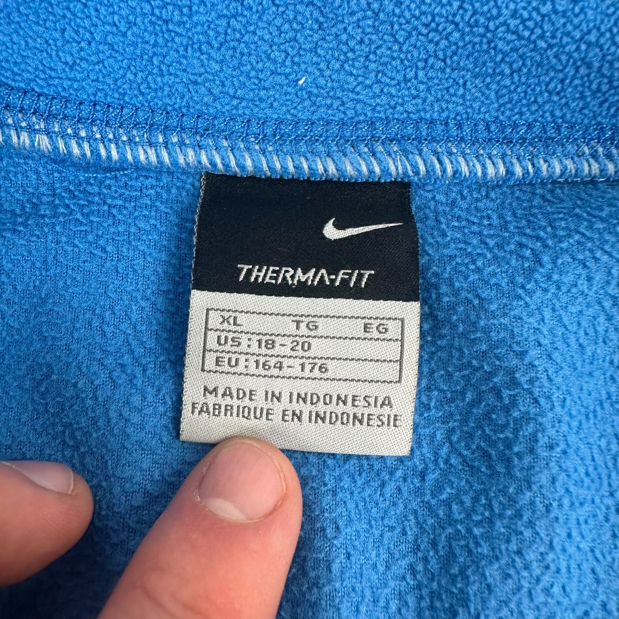 Nike 2000's therma-fit fleece midlayer (S-M)