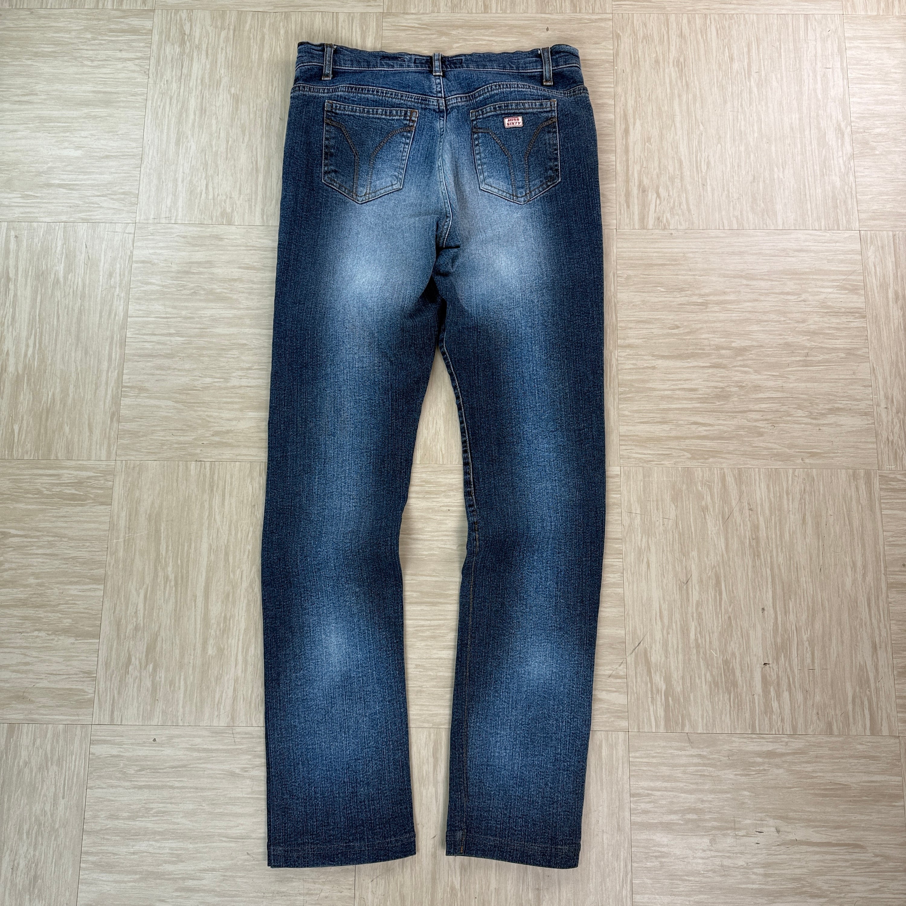 Miss sixty 2000's super tommy denim straight leg jeans (M)