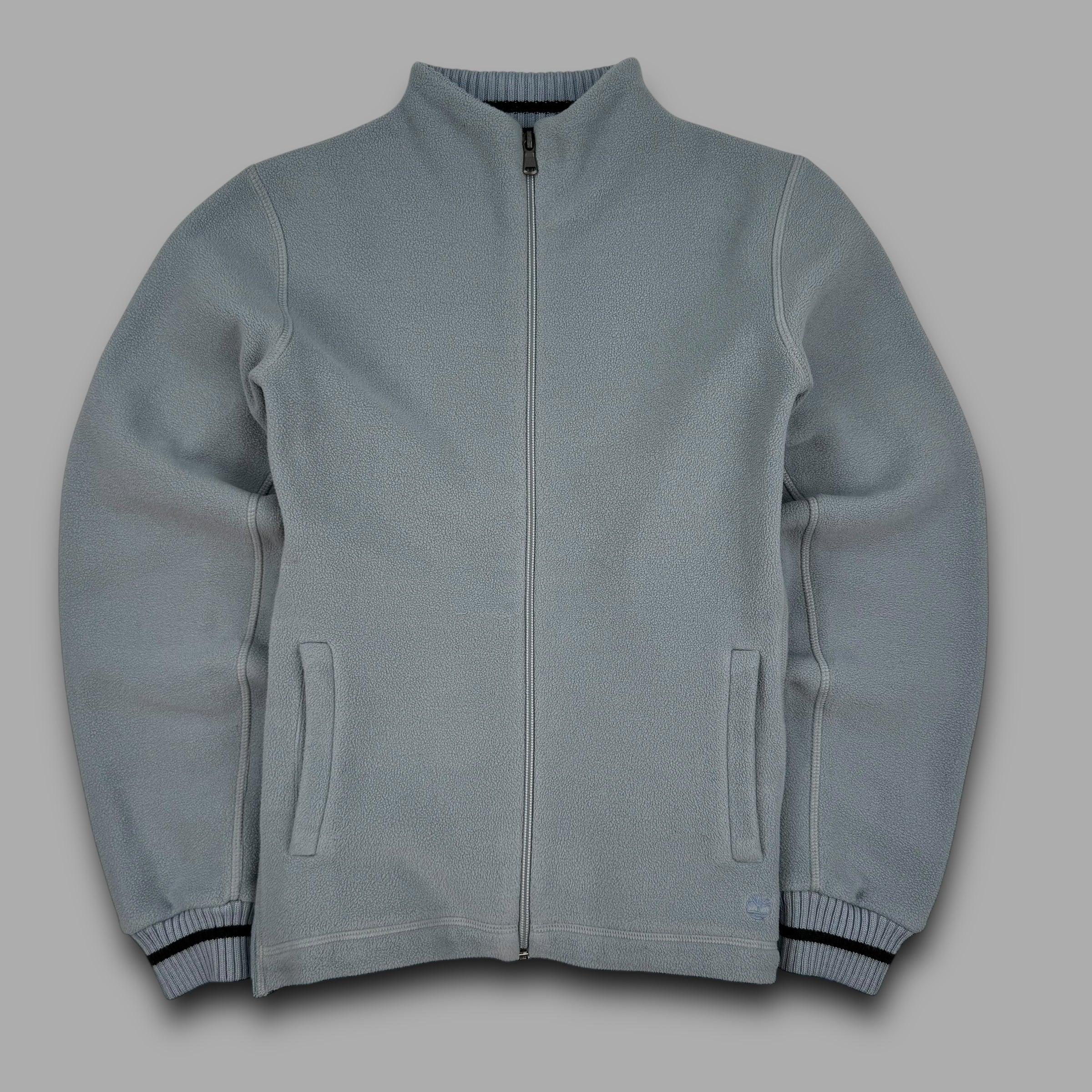 Timberland 2001 technical zip up ribbed fleece jacket (S)