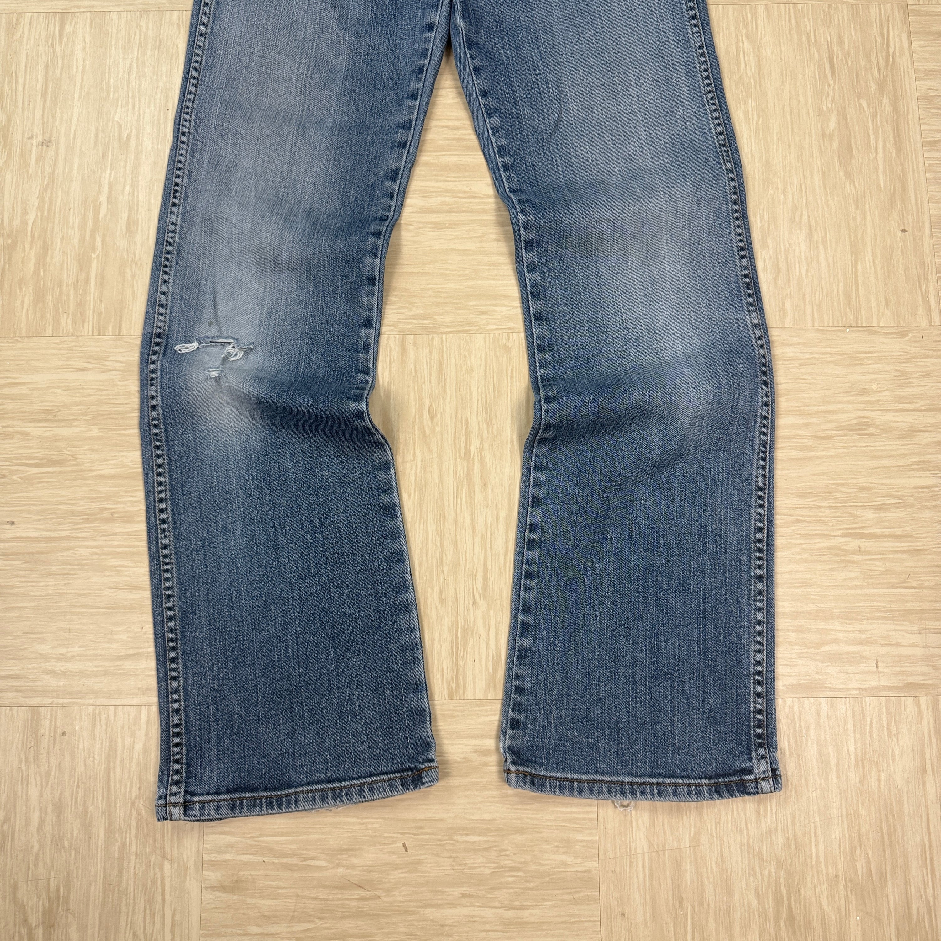 Wrangler 2000's straight fit bootcut denim jeans (S)