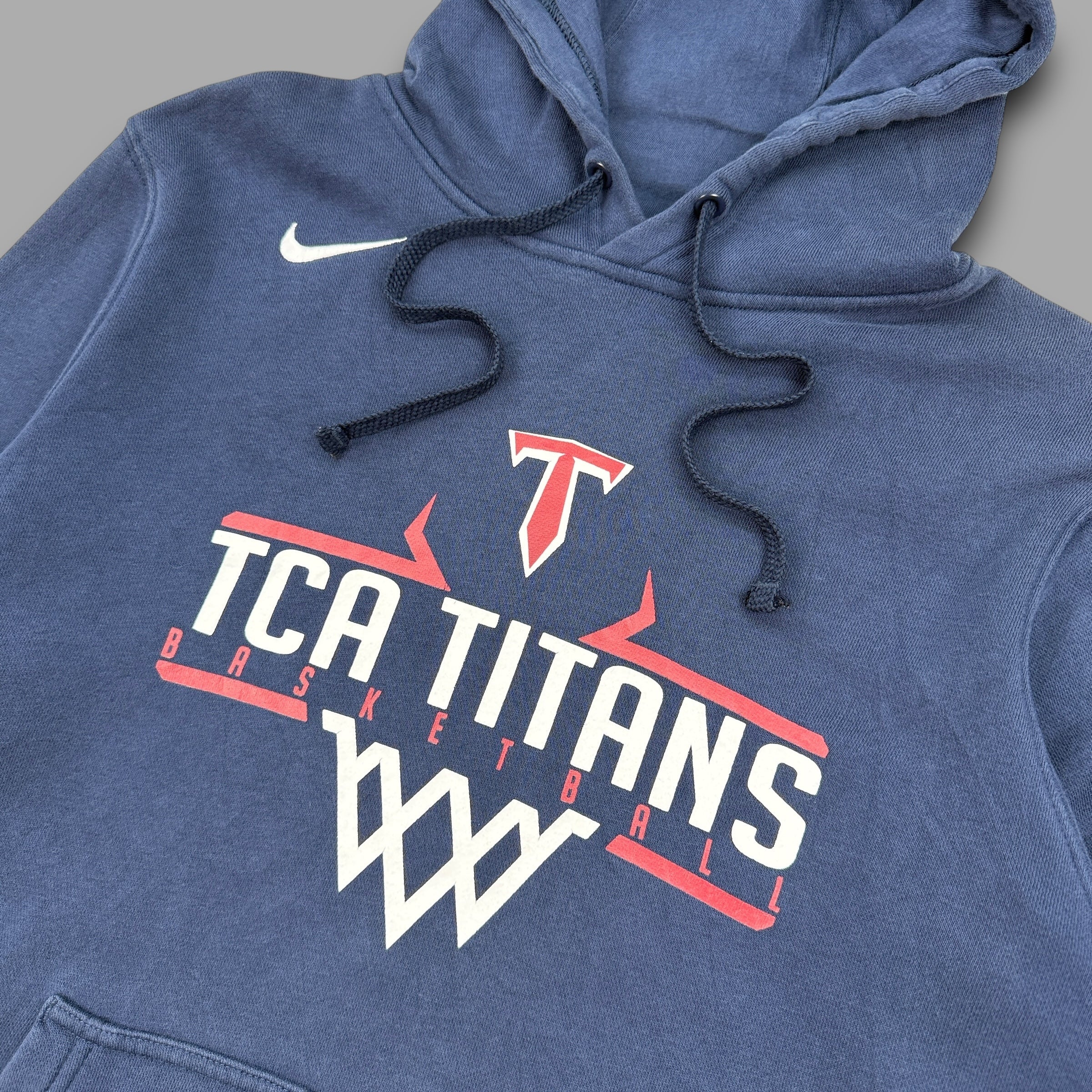 Nike 2000's graphic pullover basketball hoodie (S)