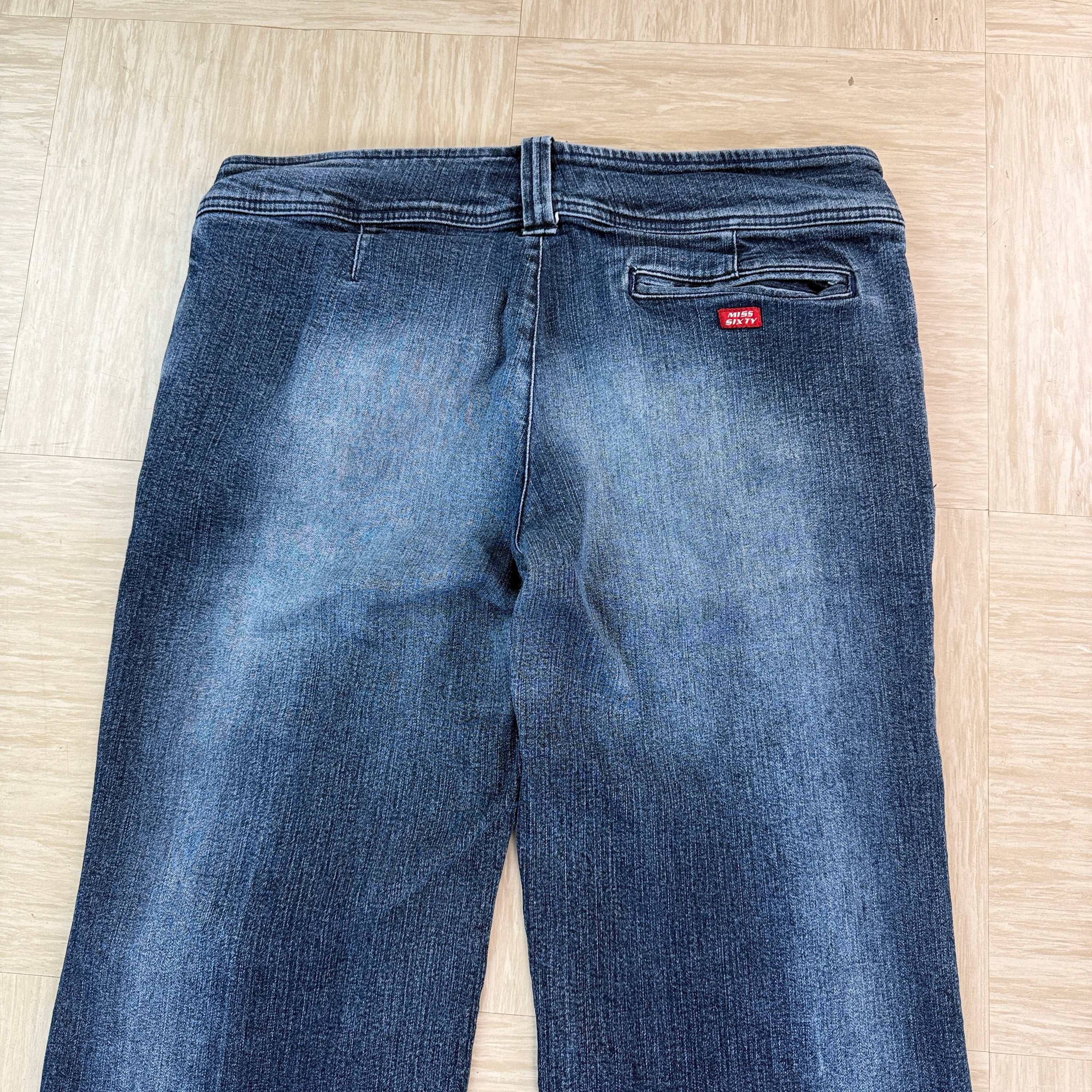 Miss sixty 2000's relaxed bootcut denim jeans (S-M)