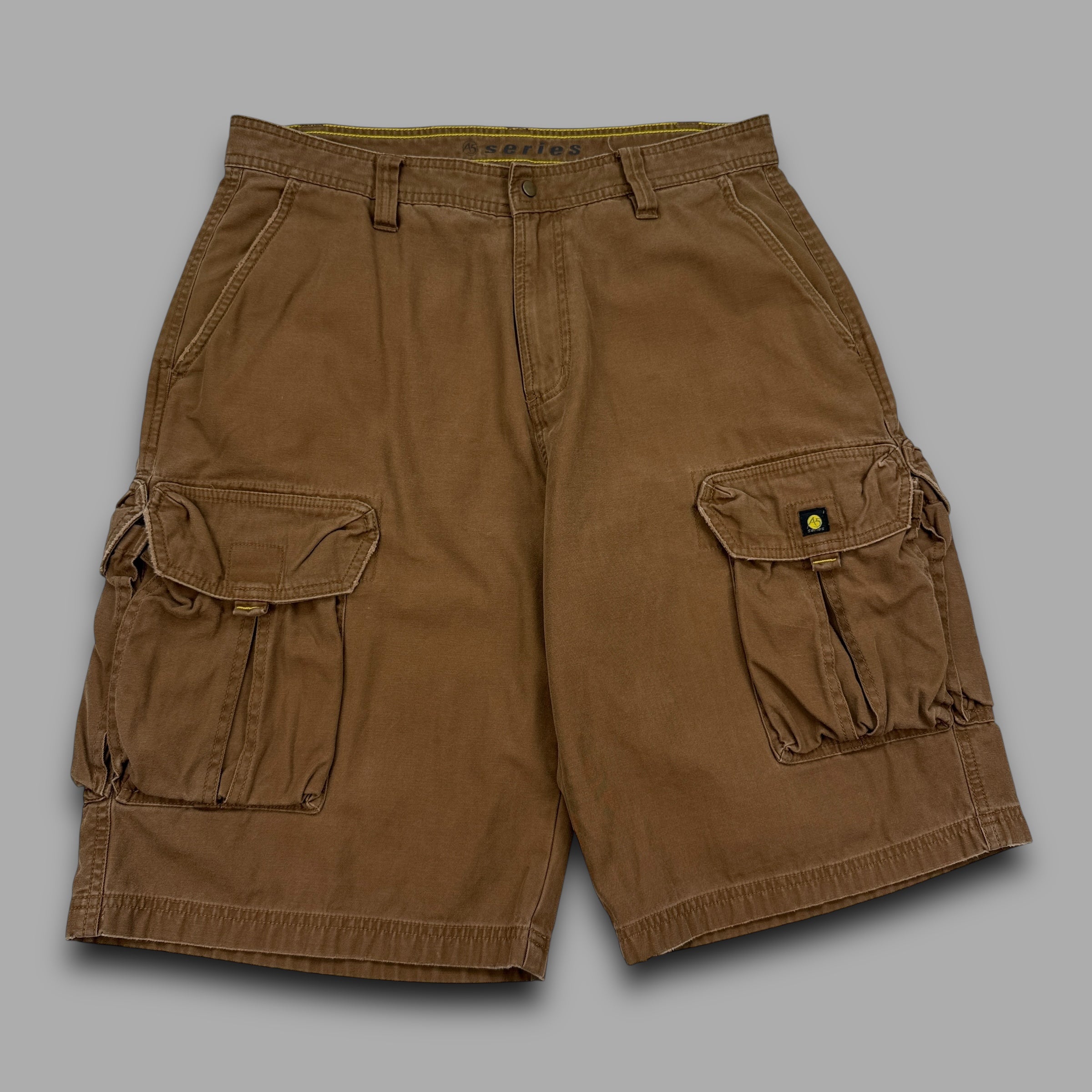 The north face 2000's technical A5 series baggy cargo shorts (M)