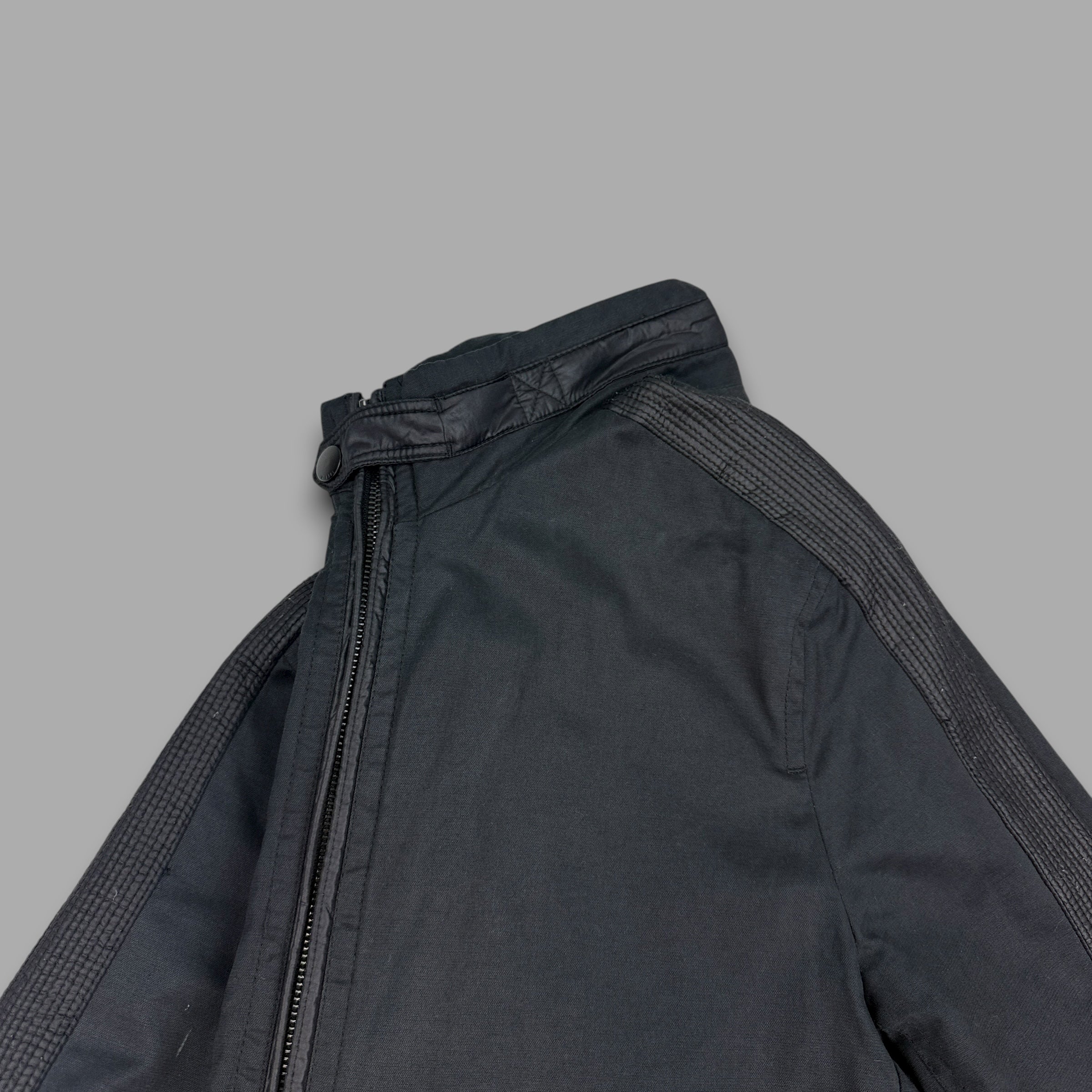 Diesel 2000's technical panelled zip up coach jacket (M)