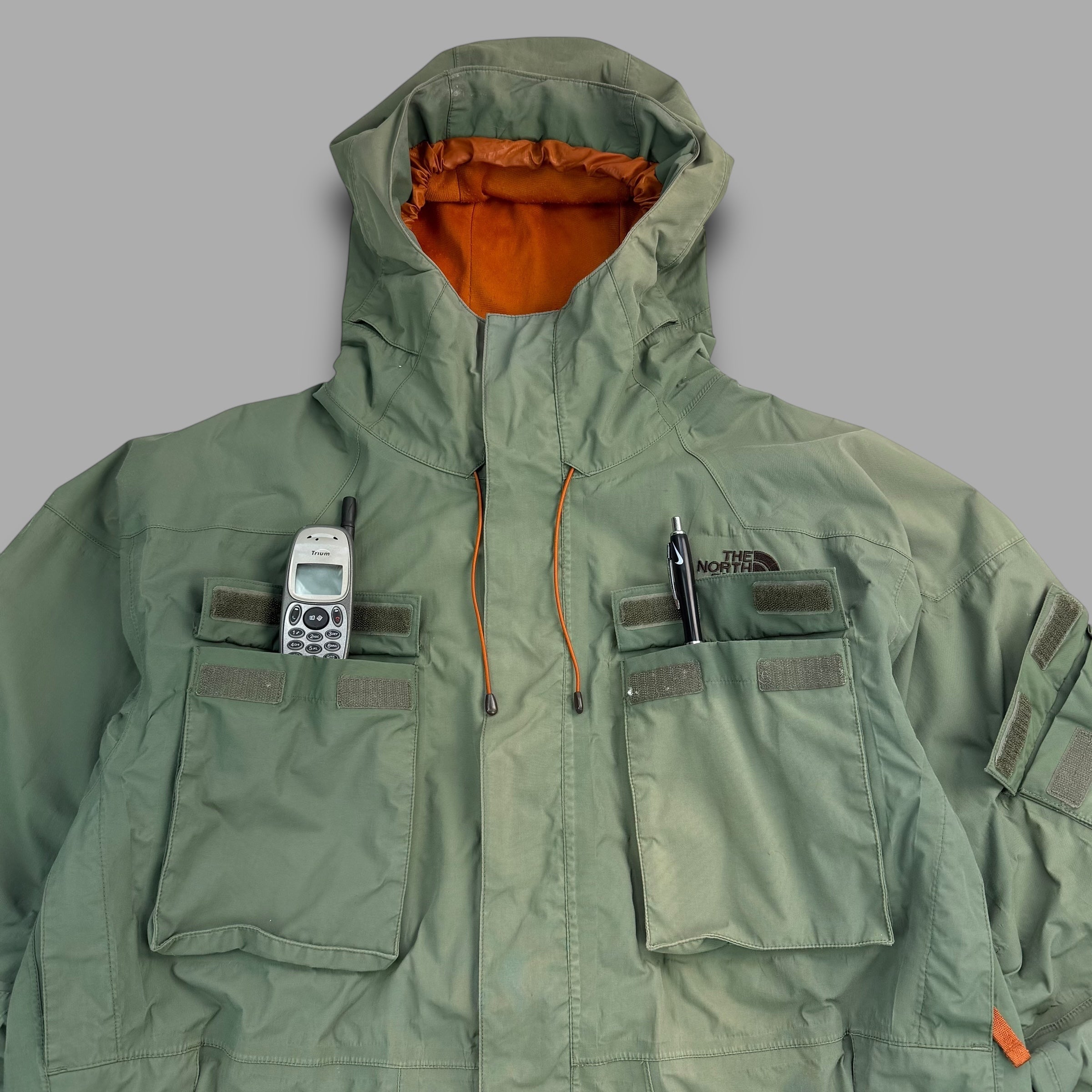 The north face 2007 technical panelled multi-pocket ski jacket (L)