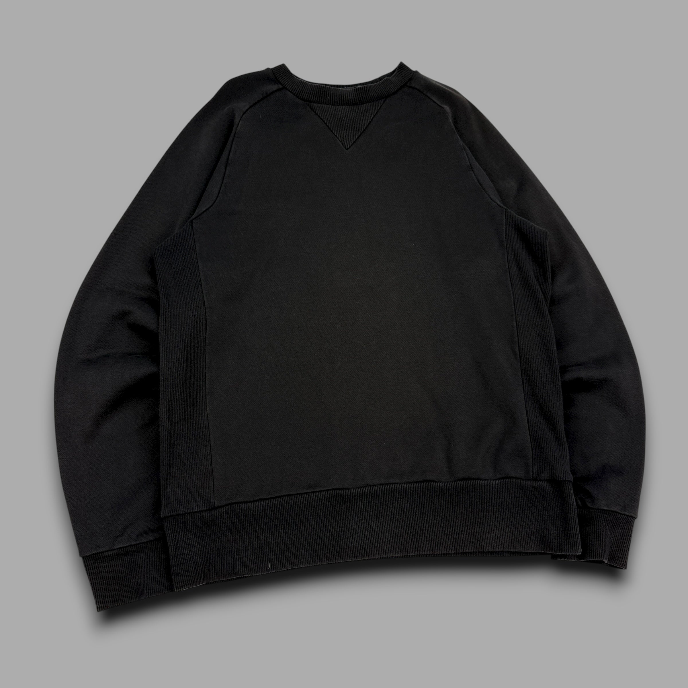 Yohji Yamamoto 2016 panelled pullover graphic Y3 sweatshirt (M)