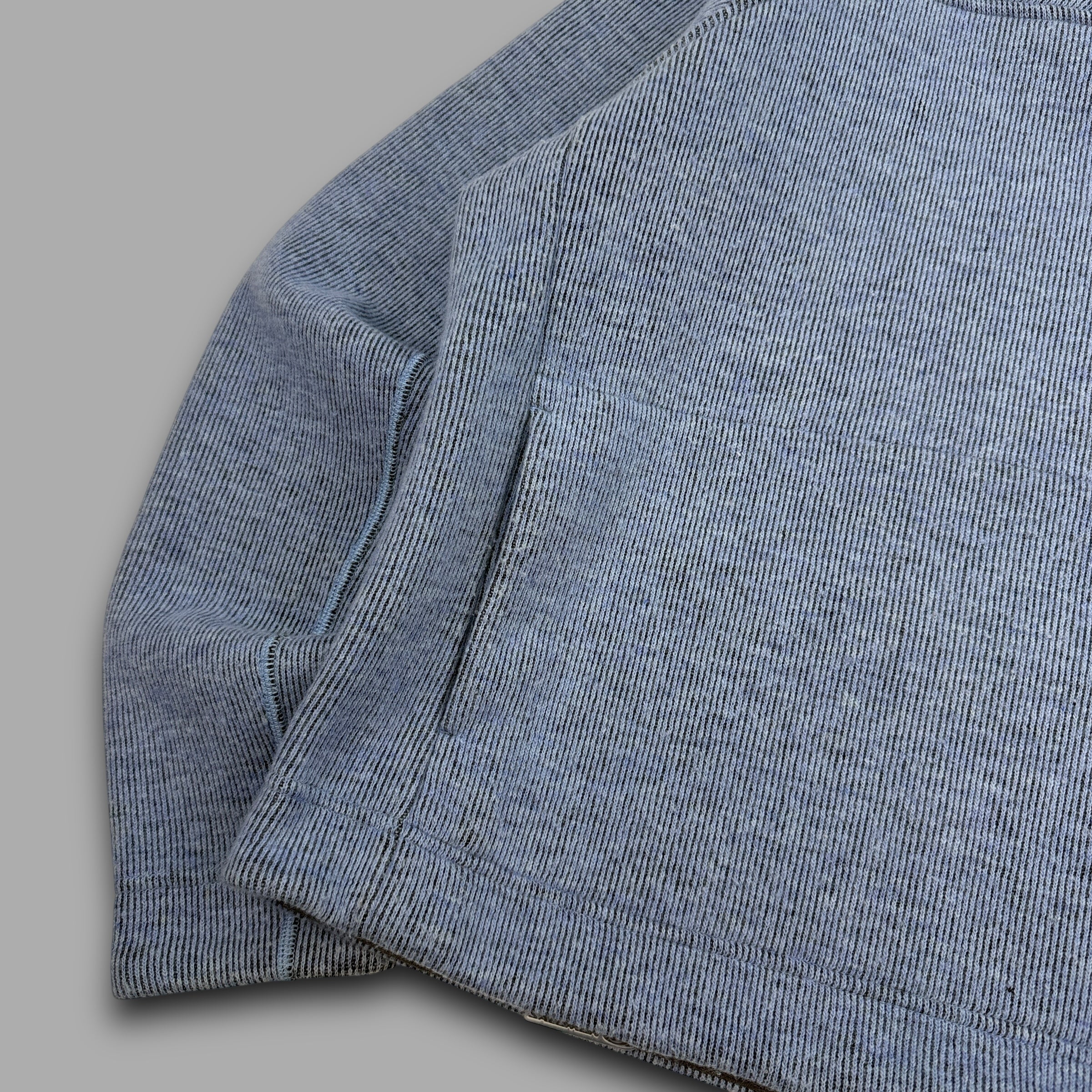 Salomon 2005 technical fleece lined ribbed knit pullover hoodie (S)