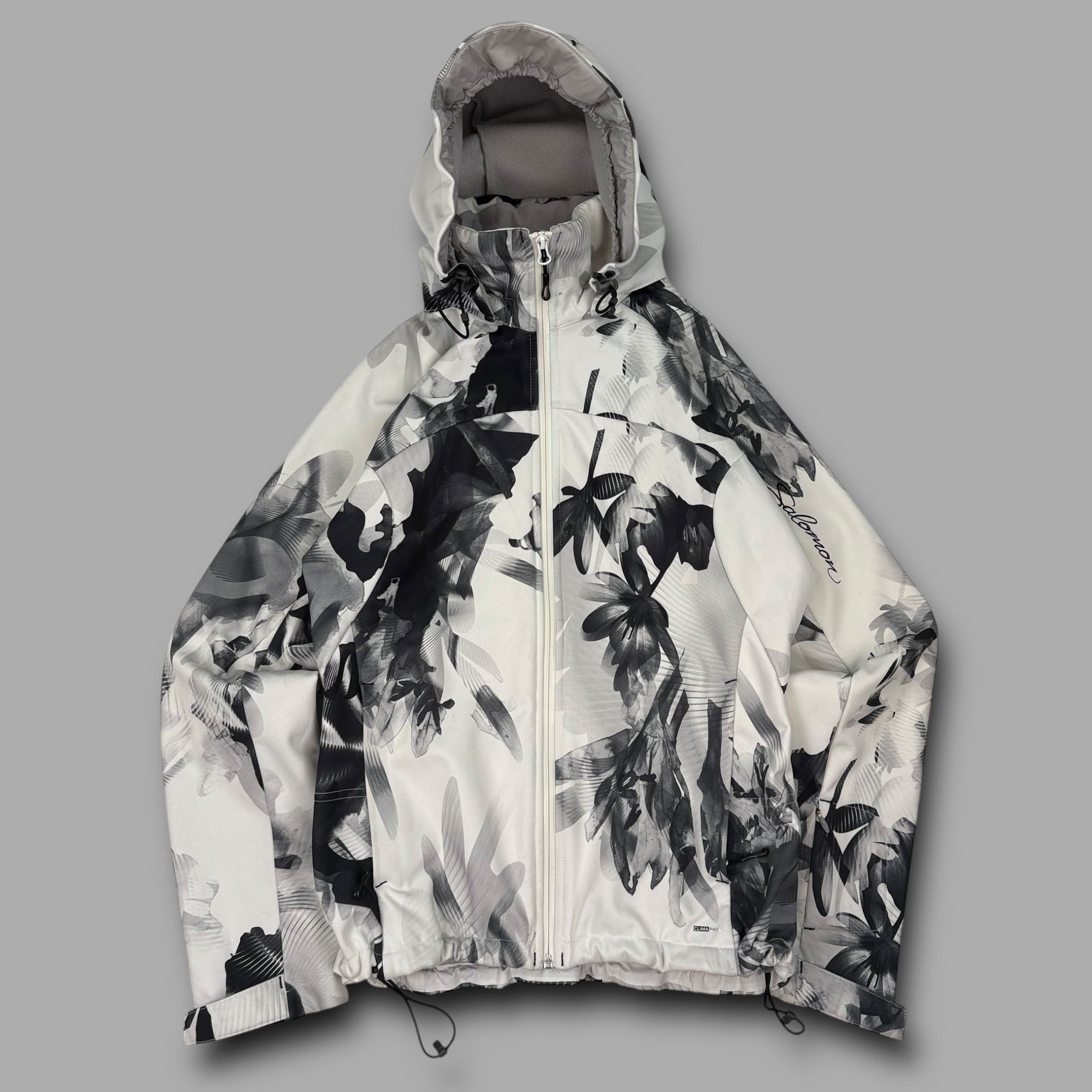 Salomon 2011 technical softshell monogram clima pro jacket (M) wms