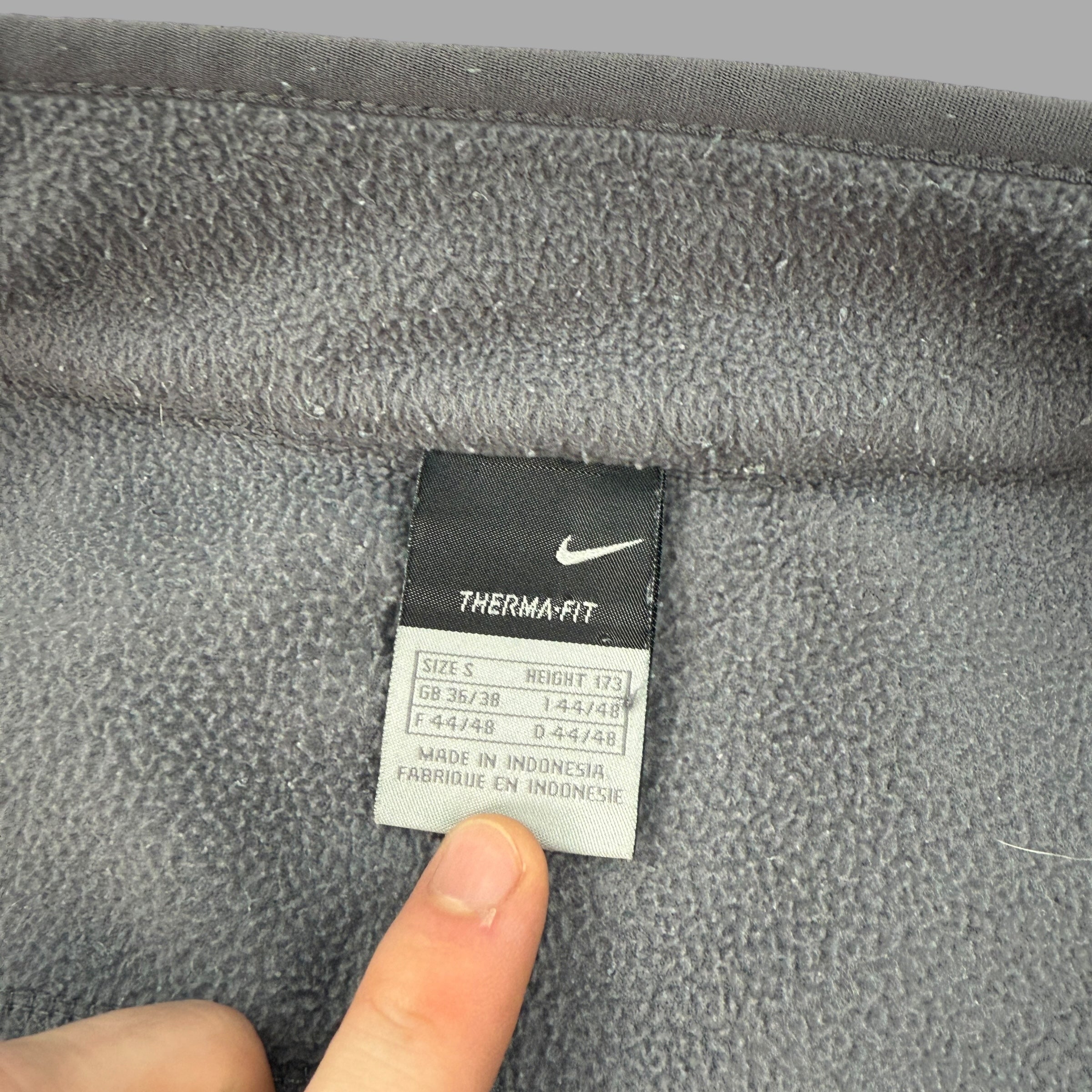 Nike 2000's technical therma-fit panelled fleece jacket (S)