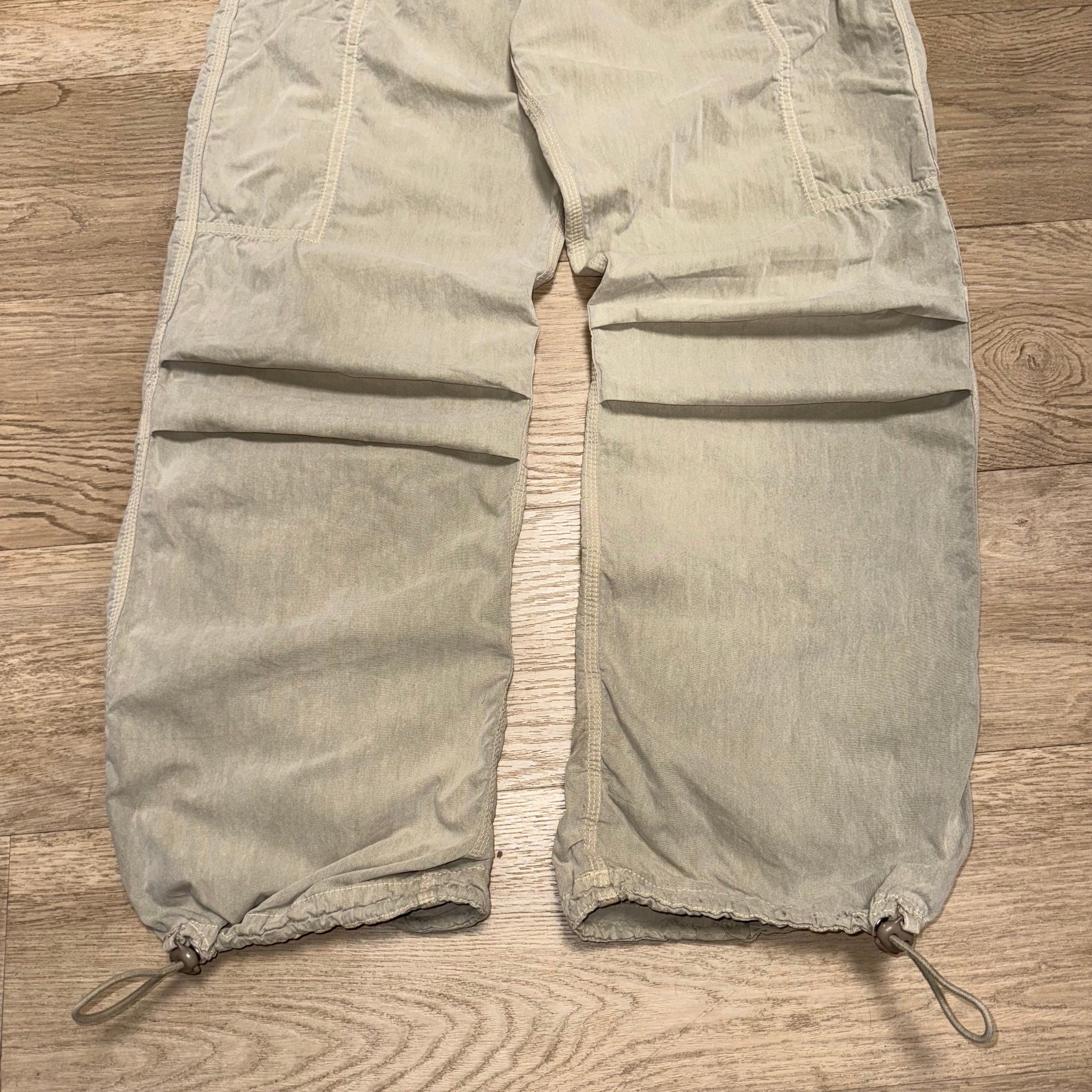 Bench 2000's technical contrast stitch baggy flight bottoms (S)